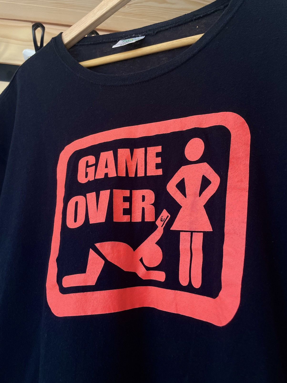 Vintage Vintage Big Logo 90’s Y2K Adult Humor T-Shirt Game Over Size US XL / EU 56 / 4 - 3 Thumbnail