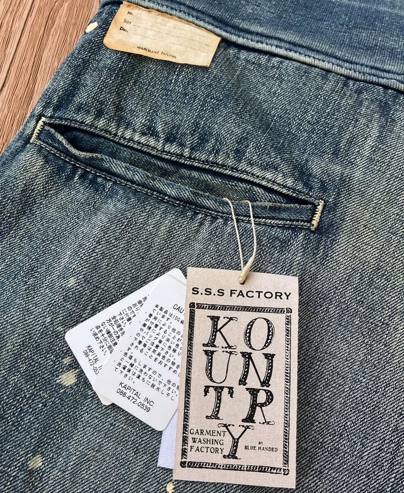 Kapital Kapital SizeM Make old shorts Size US 32 / EU 48 - 6 Thumbnail