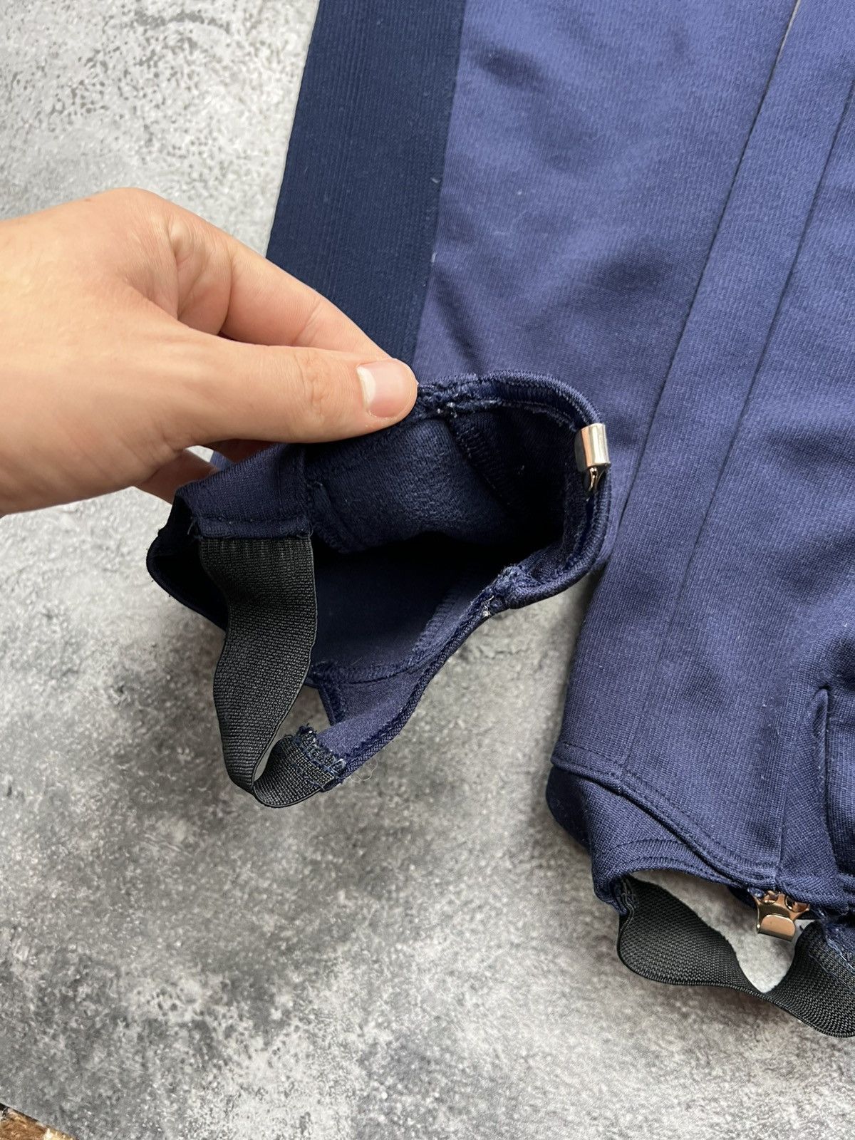 Adidas Vintage 80s Adidas West Germany Blue Navy Sweatpants Size US 30 / EU 46 - 3 Thumbnail