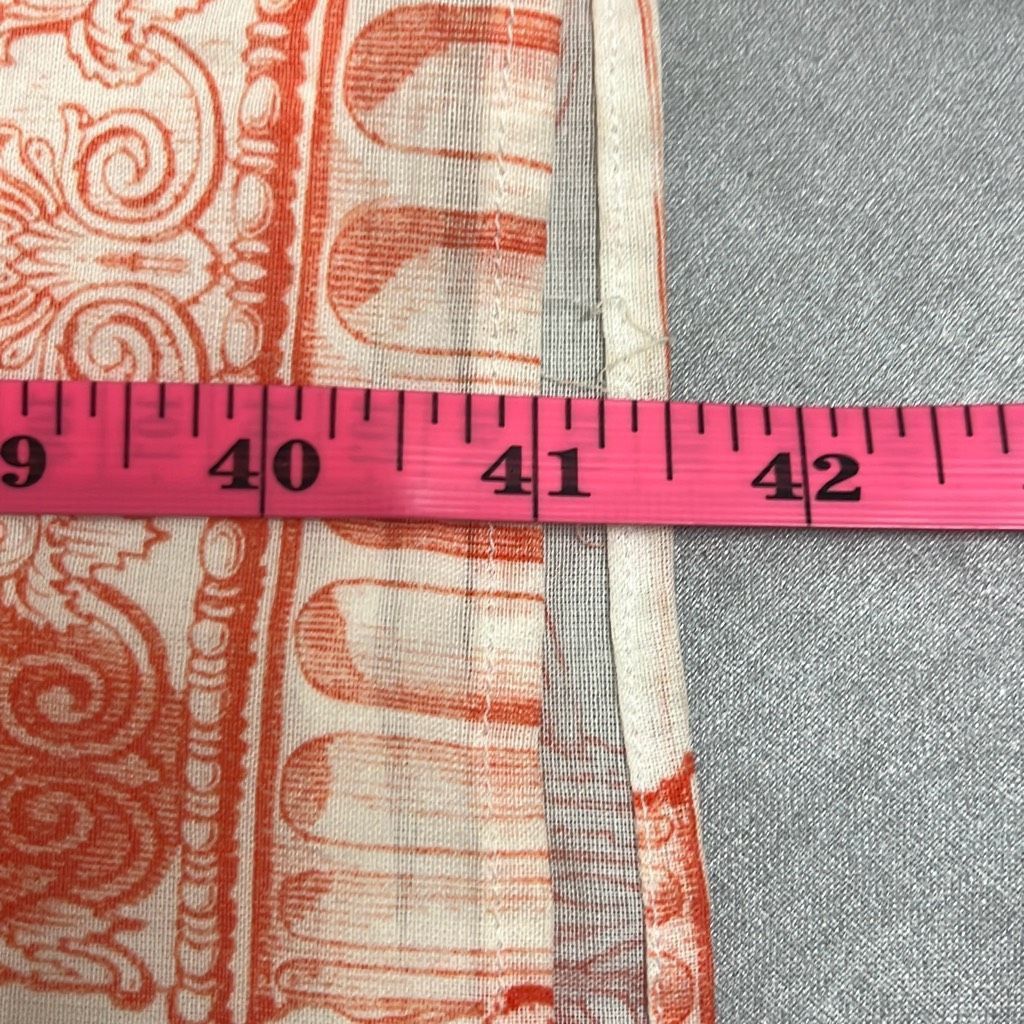 Mara Hoffman Mara Hoffman XXS Harrietta Dress White Orange Architectural Size XXS / US 00 / IT 34 - 12 Thumbnail