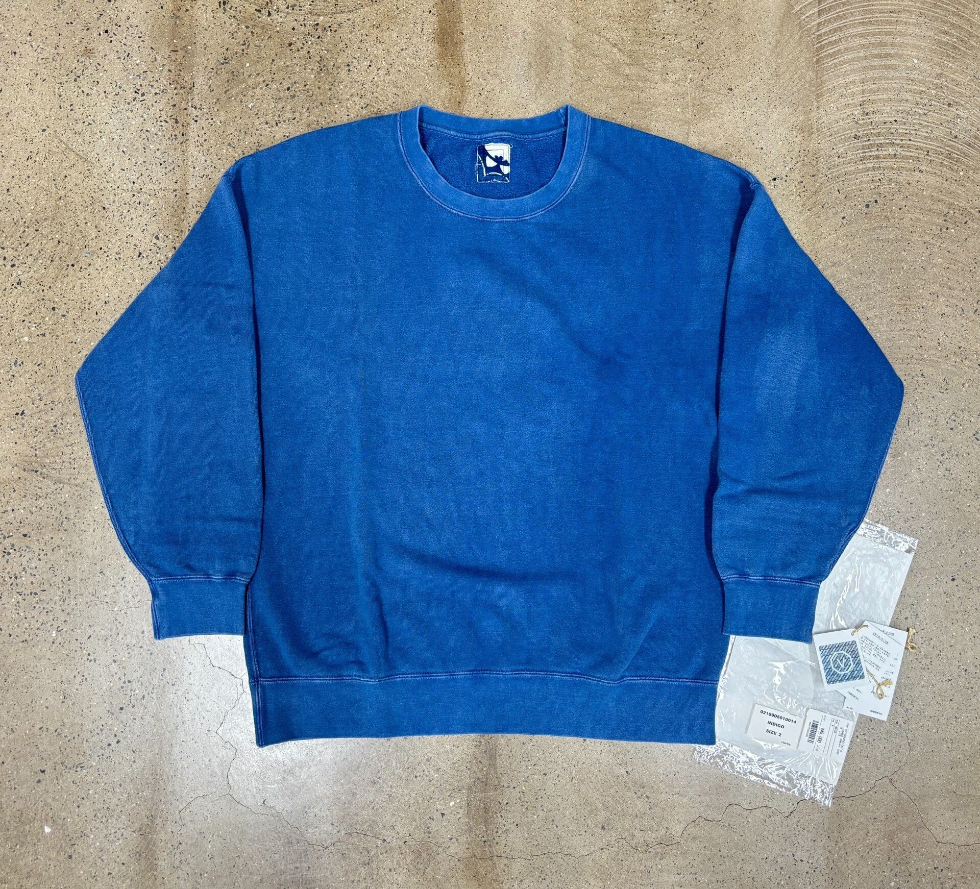 Visvim Visvim 18 ICT Jumbo Sweat Indigo Size US M / EU 48-50 / 2 - 1 Thumbnail
