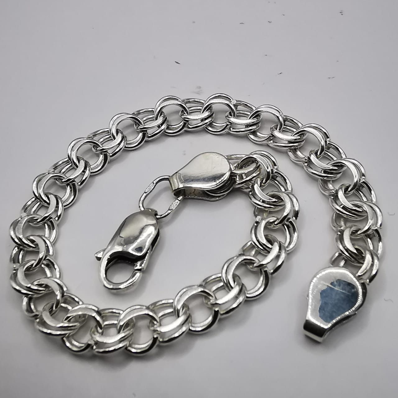 Sterling Silver Vintage Bracelet Jewelry,925 Sterling Silver 10,62g Size ONE SIZE - 2 Thumbnail