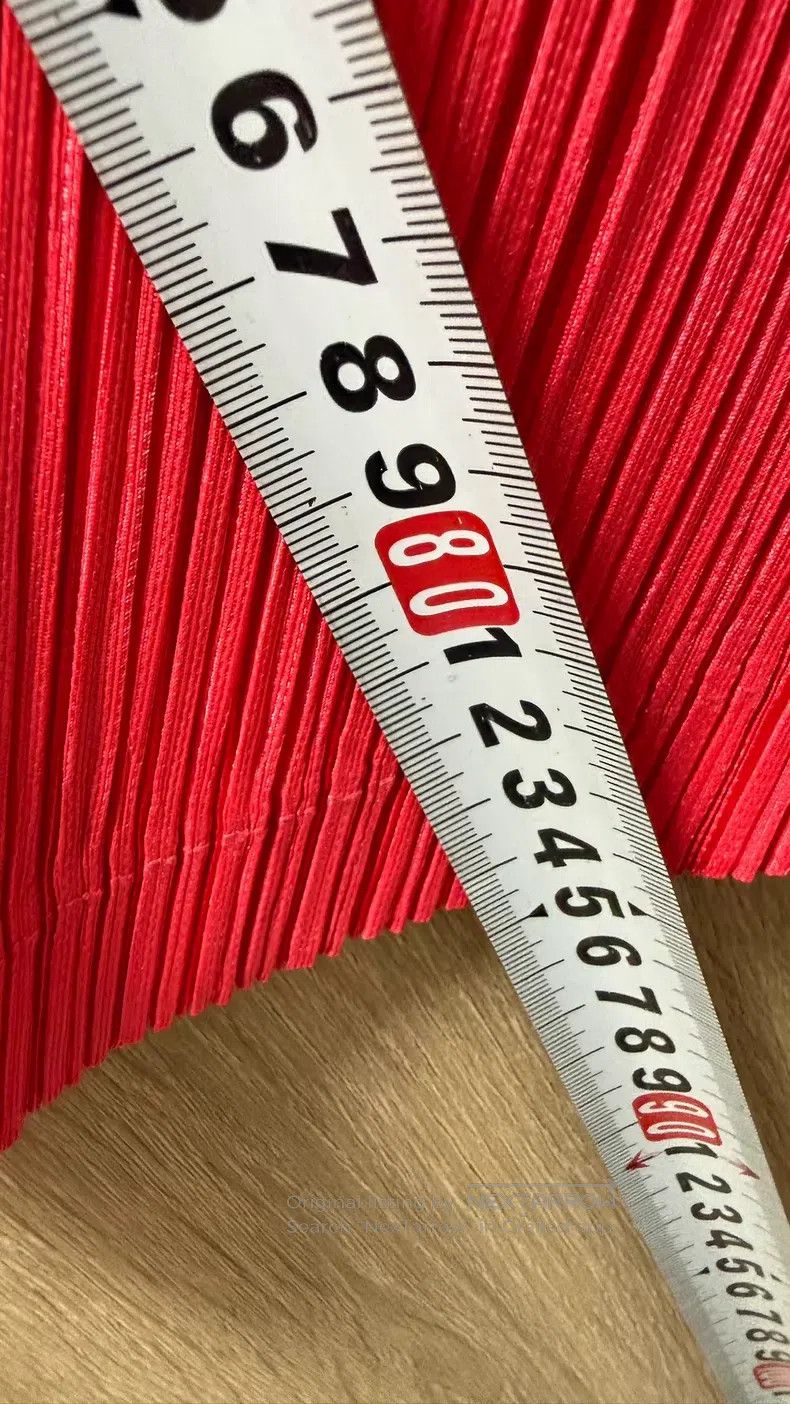 Issey Miyake Issey Miyake size:3 Irregular Pants Red Size 31" - 6 Thumbnail