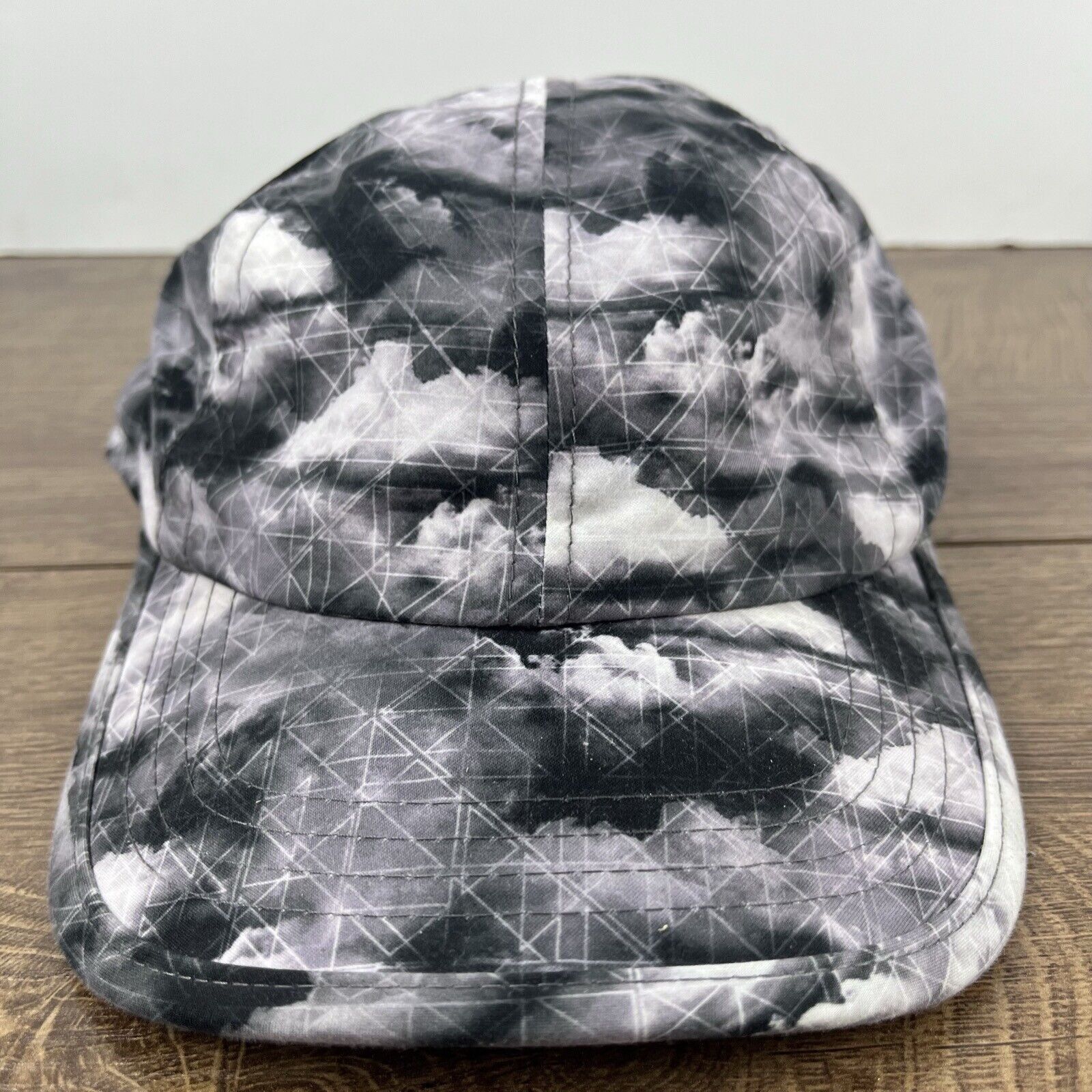 Other Gray Clouds Camo Hat Gray Adjustable Hat Gray Adult Size Hat Size ONE SIZE - 5 Thumbnail