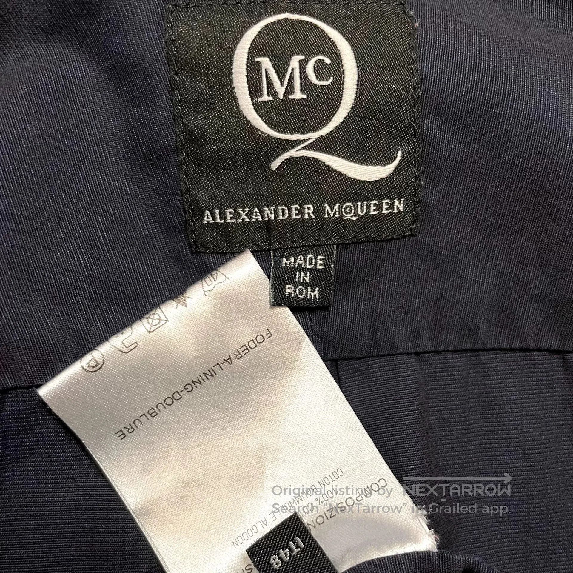 McQ Alexander McQueen Alexander McQueen MCQ Dark Blue Shirt. Size US M / EU 48-50 / 2 - 4 Thumbnail