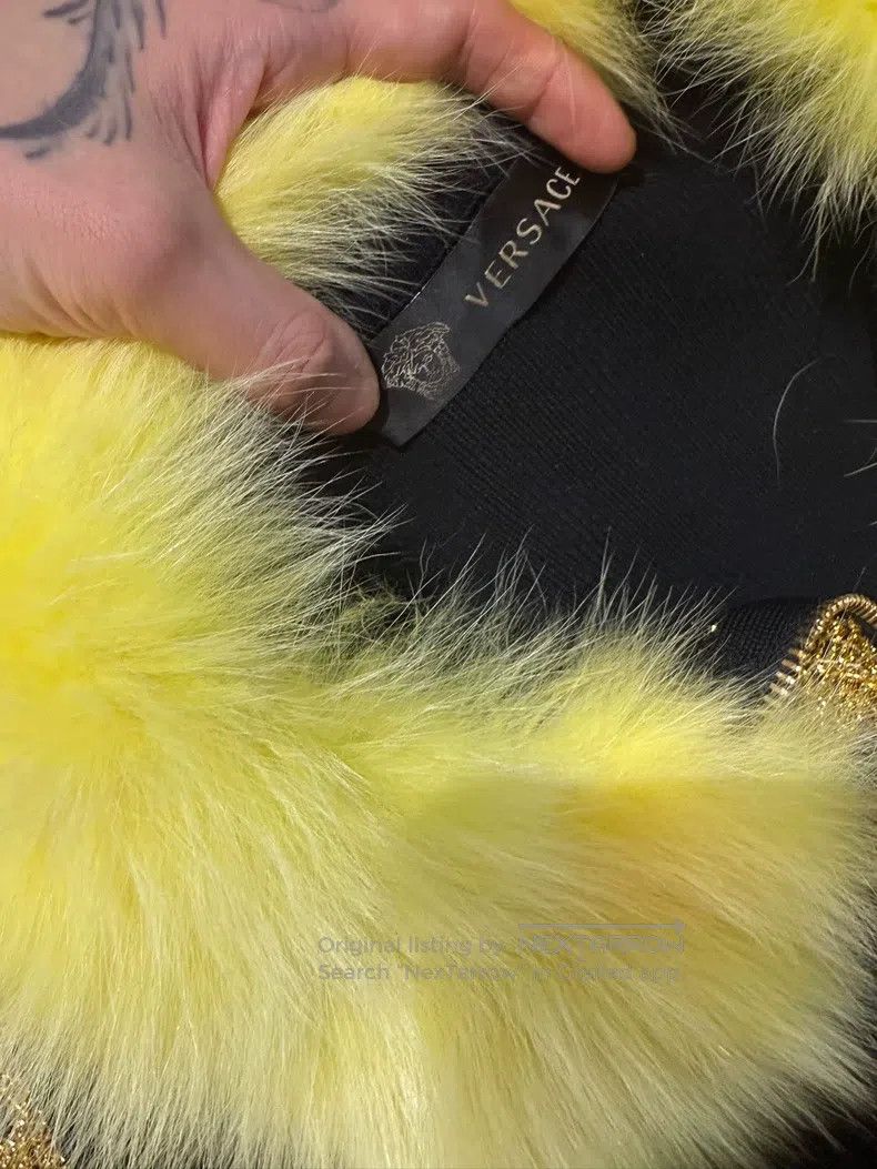 Versace Versace Black and gold luxury color scheme zip jacket Size M / US 6-8 / IT 42-44 - 4 Thumbnail