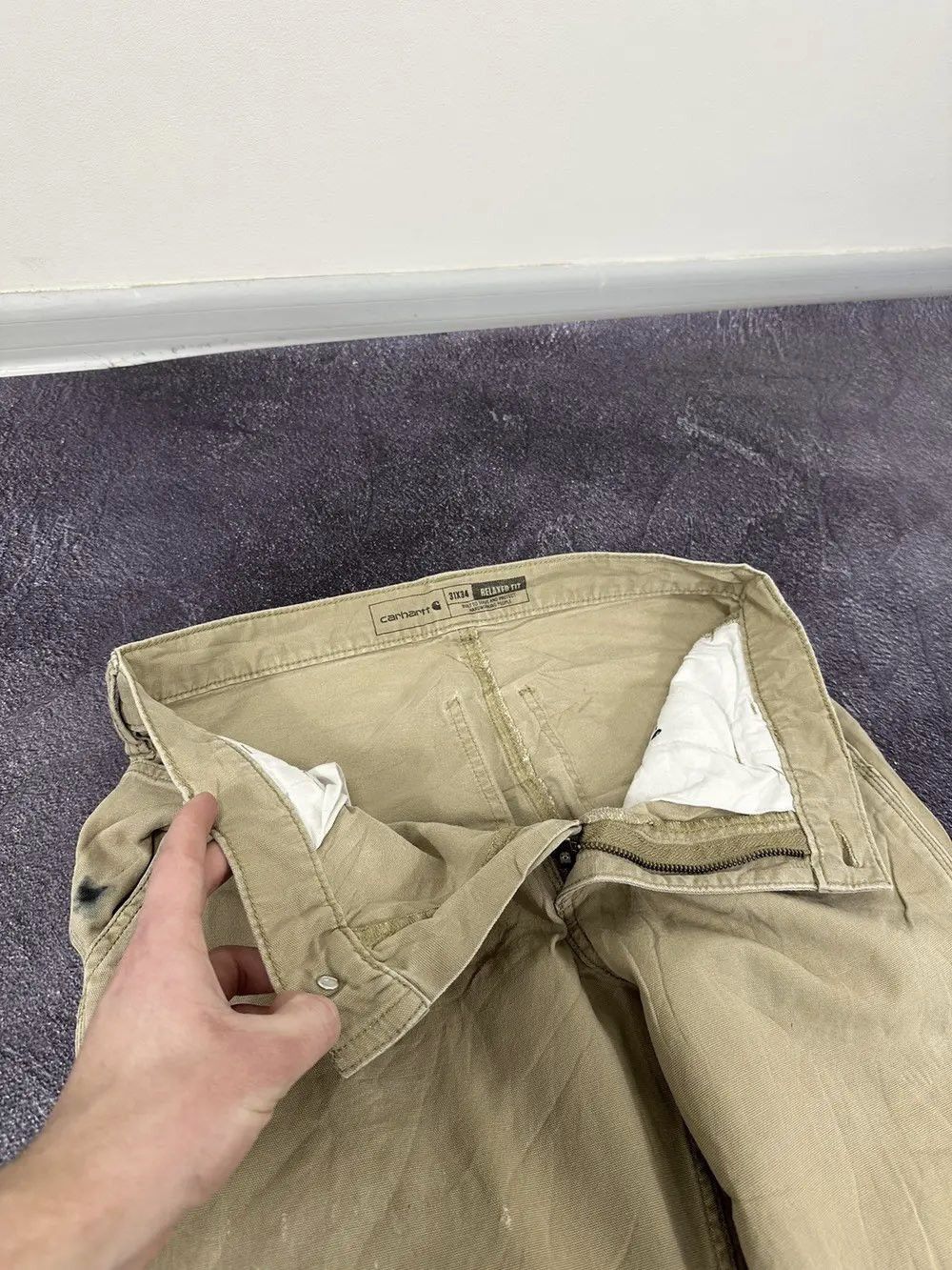Carhartt Vintage Carhartt USA Carpenter Distressed Y2K Work Pants Size US 32 / EU 48 - 17 Thumbnail