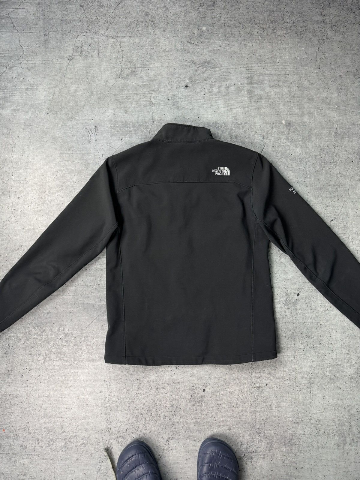 The North Face Vintage The North Face Soft Shell Fleece Jacket Black Size US M / EU 48-50 / 2 - 9 Thumbnail