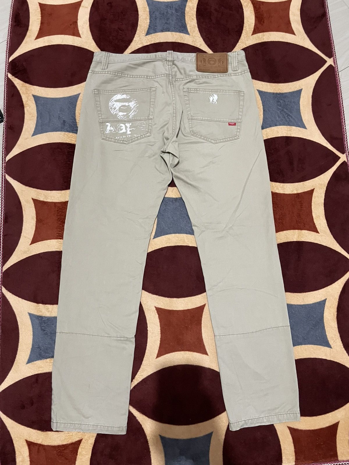 Aape CRAZY Aape chinos AOP Size US 35 - 2 Thumbnail