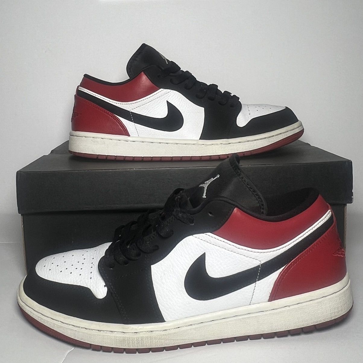 Jordan Brand Jordan 1 Low ‘Black Toe’ (2019) Size US 11 / EU 44 - 2 Thumbnail