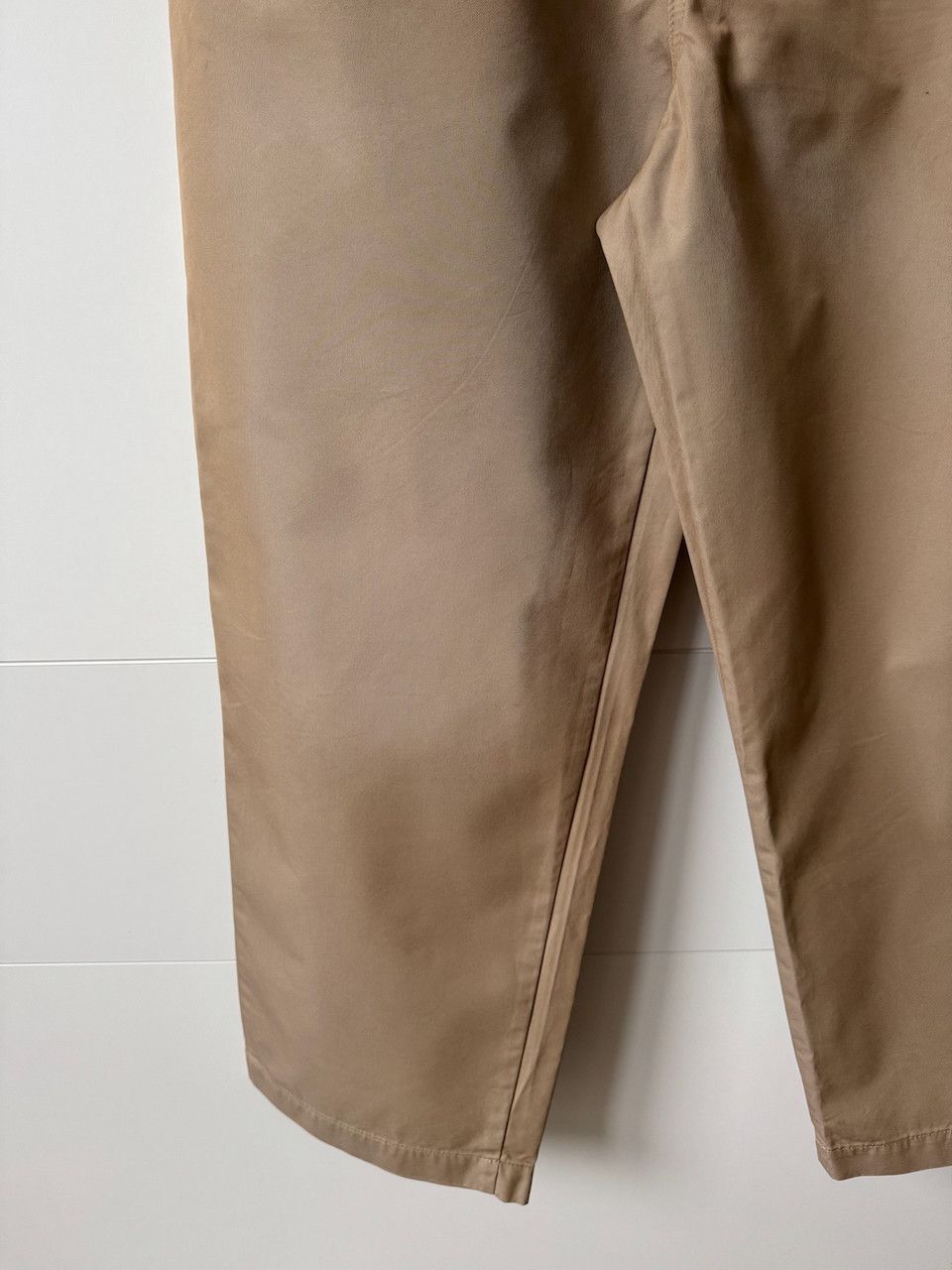 Comme des Garcons Homme [S] Wide Chino Pants in Beige (AD2020) Size US 30 / EU 46 - 4 Thumbnail