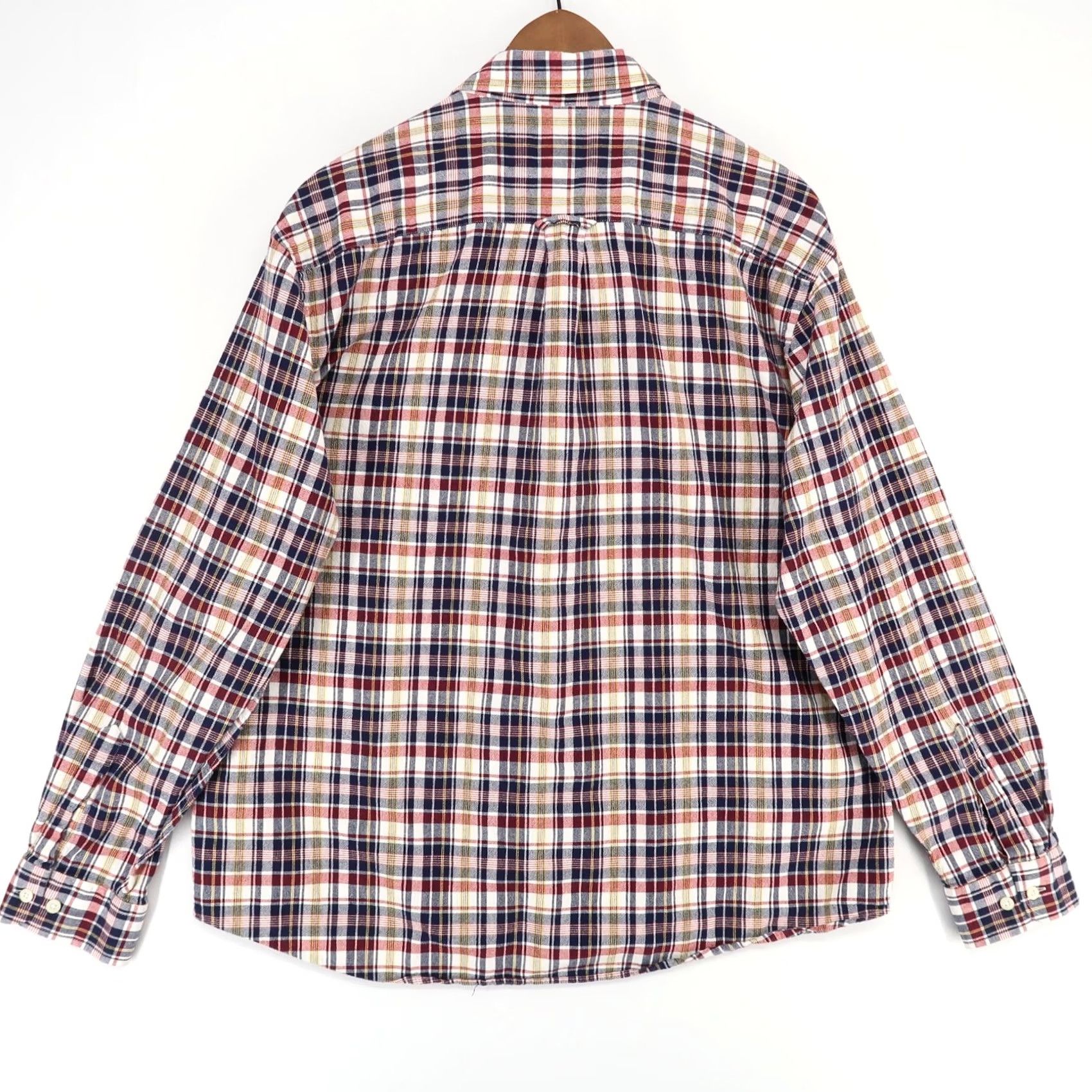 Pendleton Pendleton Shirt Mens XL Red Blue Plaid Button-Down Long Sleeve Chest Pocket Size US XL / EU 56 / 4 - 2 Thumbnail