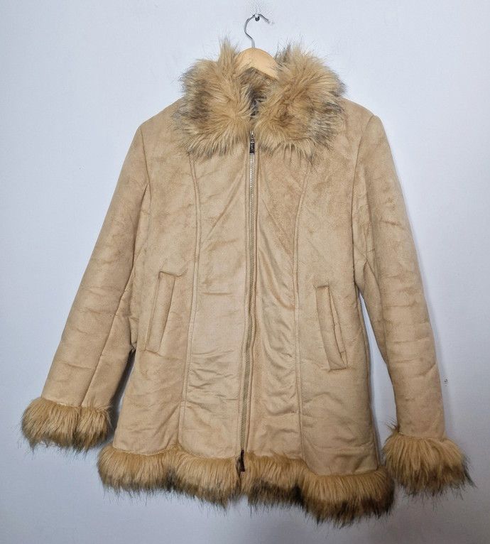 Japanese Brand vintage faux fur penny lane coat Size M / US 6-8 / IT 42-44 - 1 Thumbnail