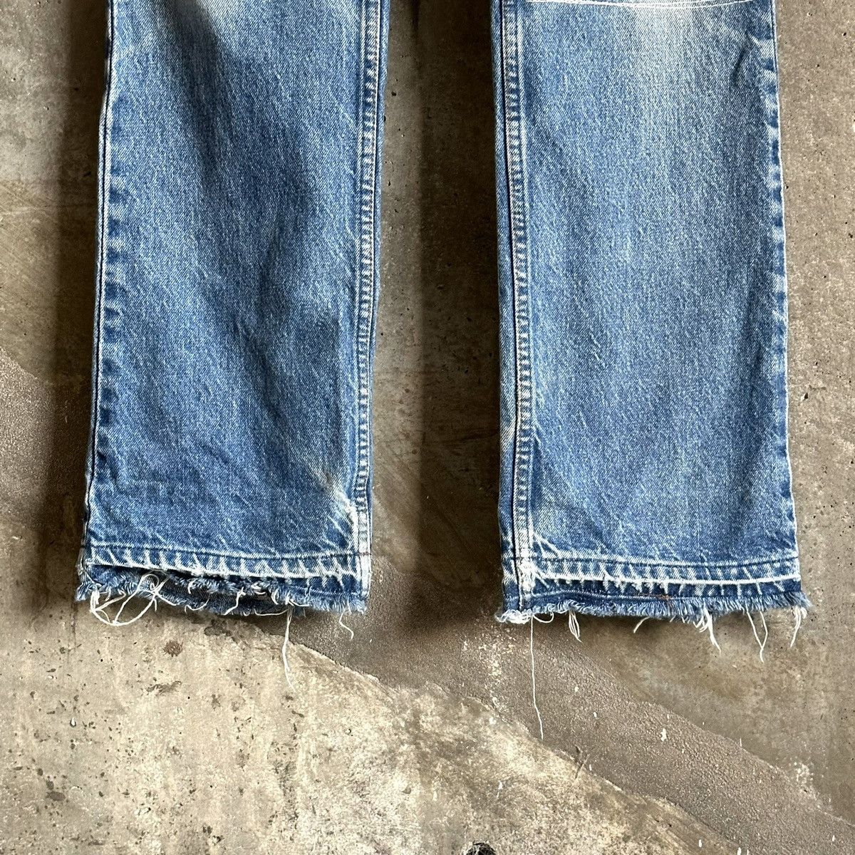 Levi's 90’s Vintage Levis Orange Tab Ethnic Flared Denim Size US 33 - 7 Thumbnail