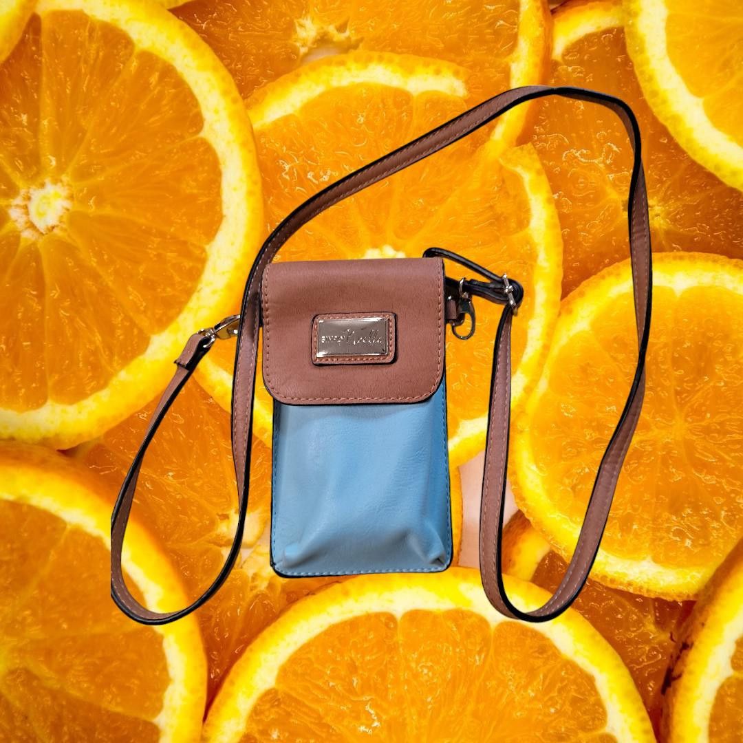 Other Simply Noelle Light Blue Cell Phone Credit Card Micro Purse Size ONE SIZE - 1 Thumbnail