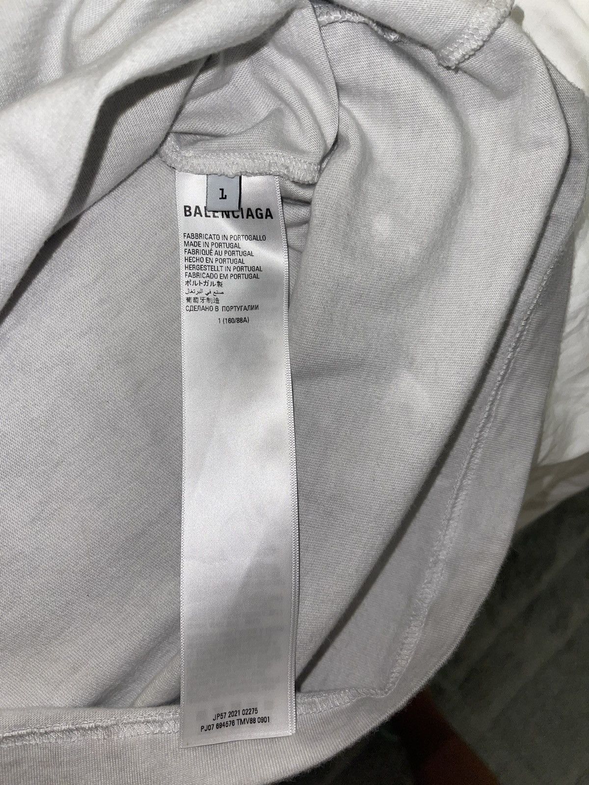 Balenciaga Balenciaga oversized T-Shirt Size US L / EU 52-54 / 3 - 4 Thumbnail
