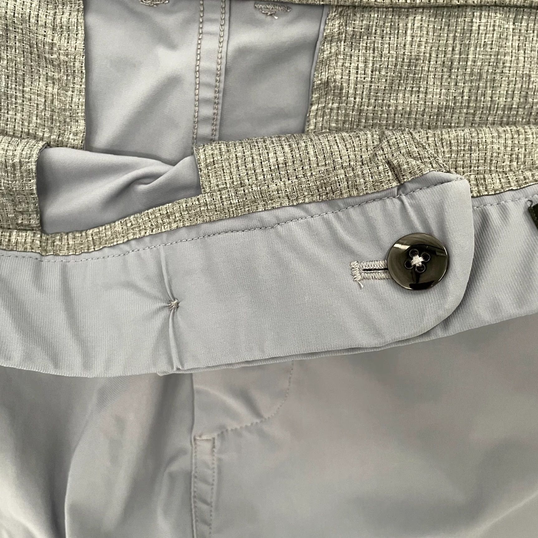 Vintage Greyson Shorts Adult 38 Performance Golf Stretch Mens Purple Solid Pockets Chino Size US 38 / EU 54 - 4 Thumbnail