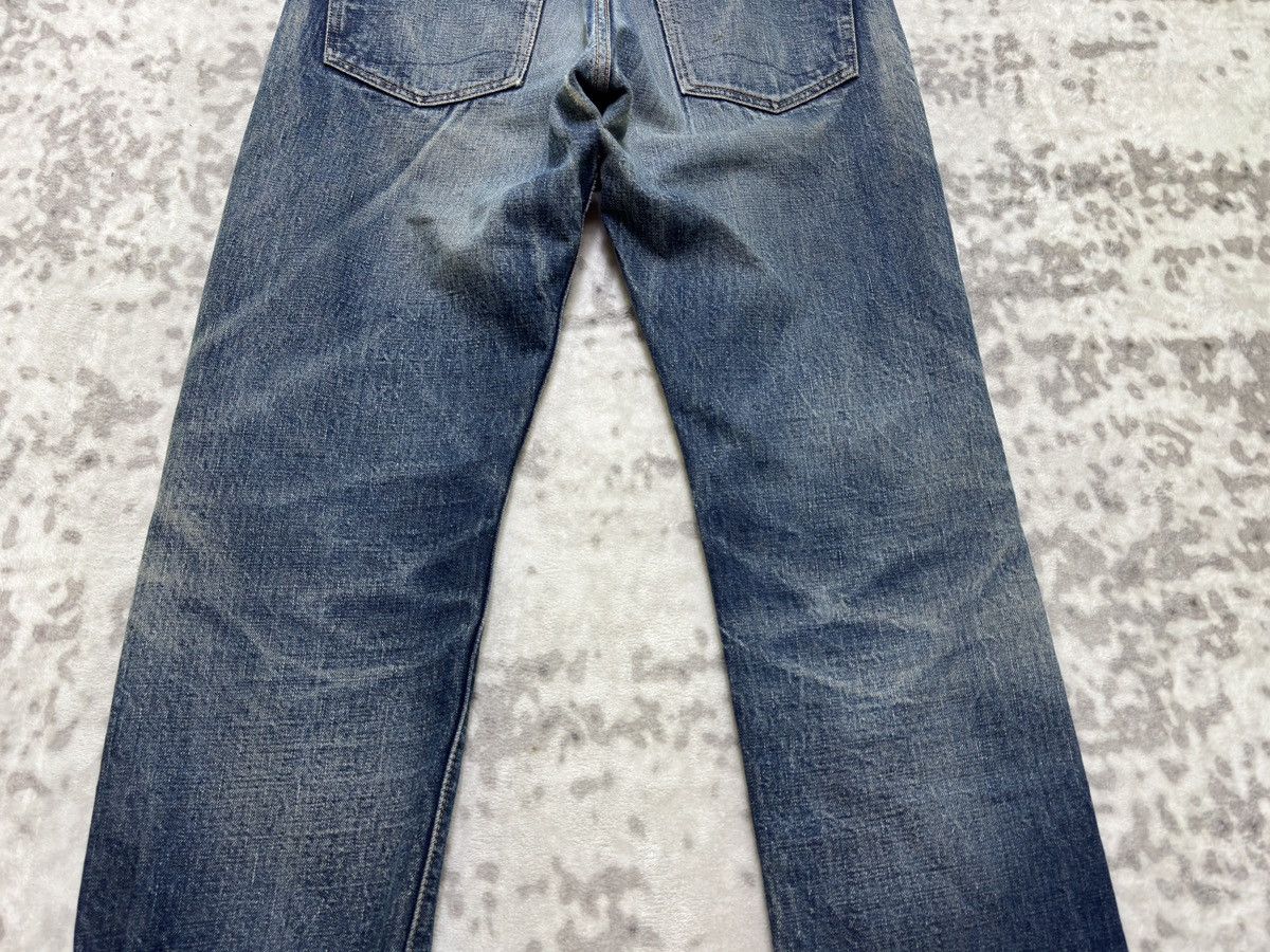 Orslow Vintage orSlow Selvedge Button Fly Claw Mark Fade Distressed Size US 31 - 13 Thumbnail