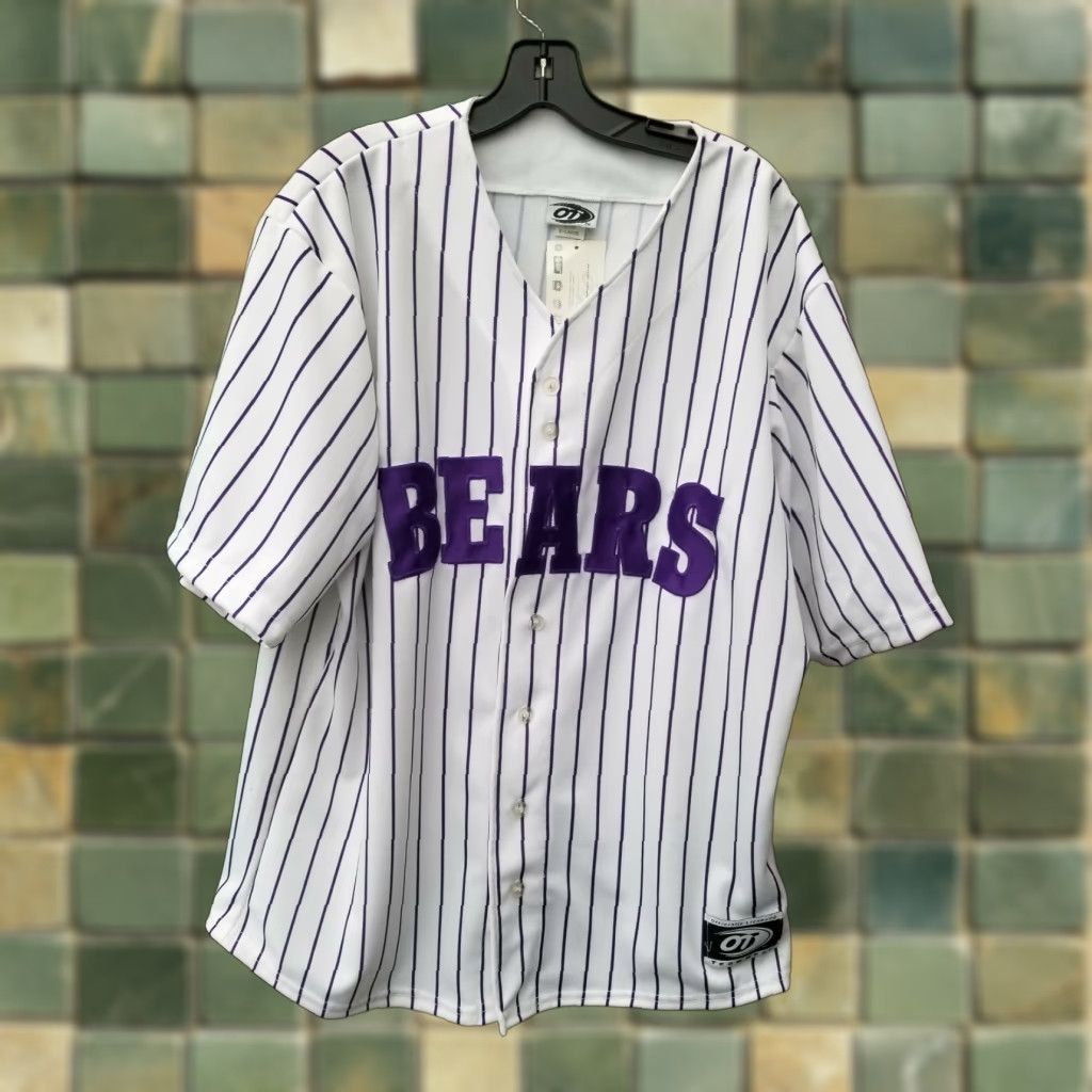 Vintage VINTAGE Newark Bears Jersey T-Shirt Men XL White Vintage Officially Licensed Baseball Jersey Size US XL / EU 56 / 4 - 1 Thumbnail