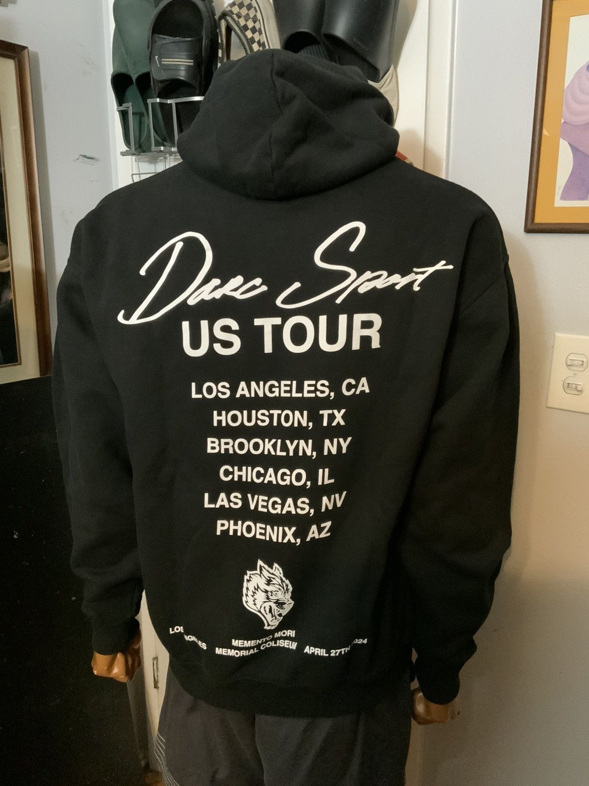 Darc Sport Darc Sport Memento Mori Los Angeles Memorial Skull Hoodie Size US M / EU 48-50 / 2 - 10 Thumbnail
