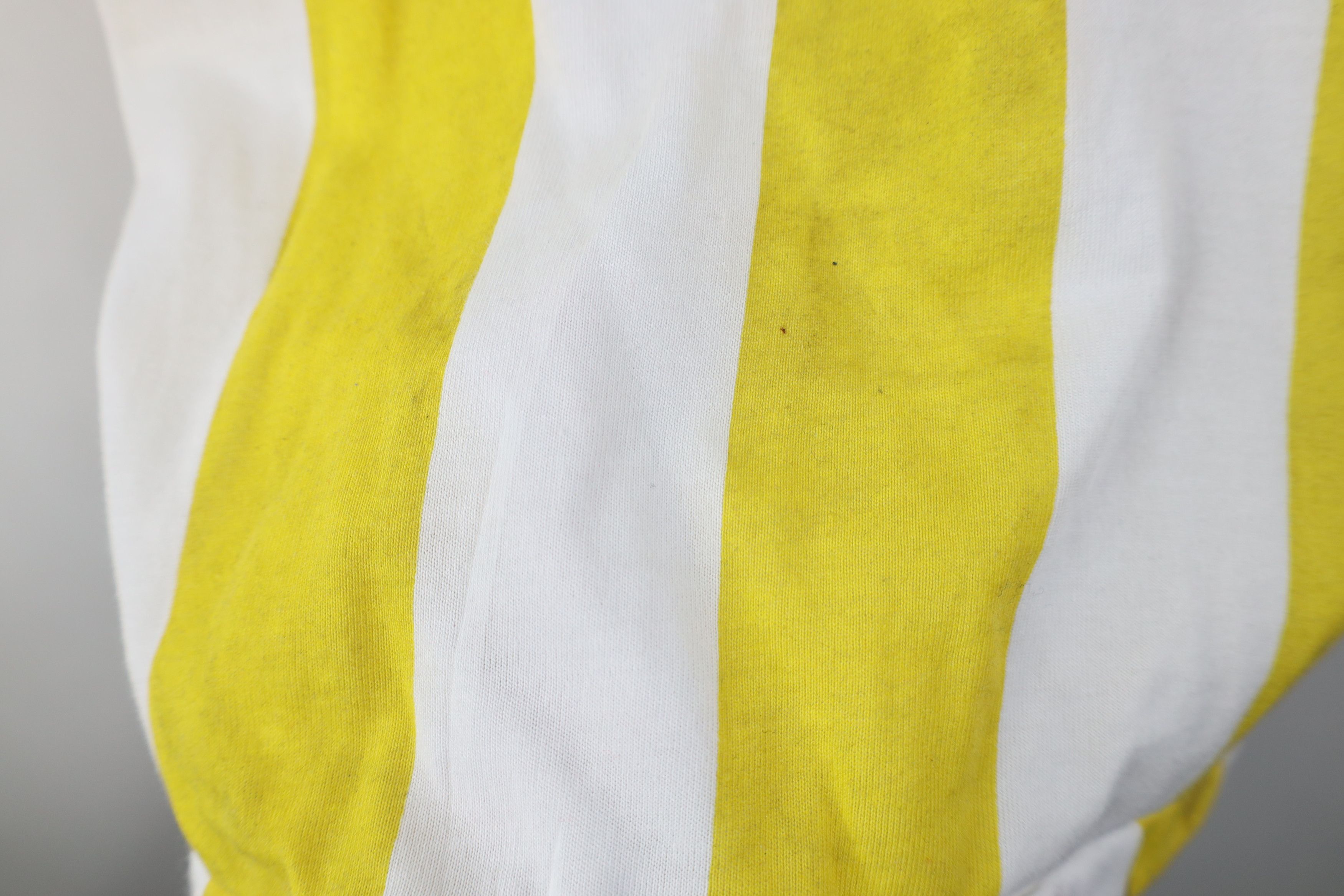 Vintage Vintage 90s Streetwear Physical Training Striped T-Shirt Size US XL / EU 56 / 4 - 7 Thumbnail