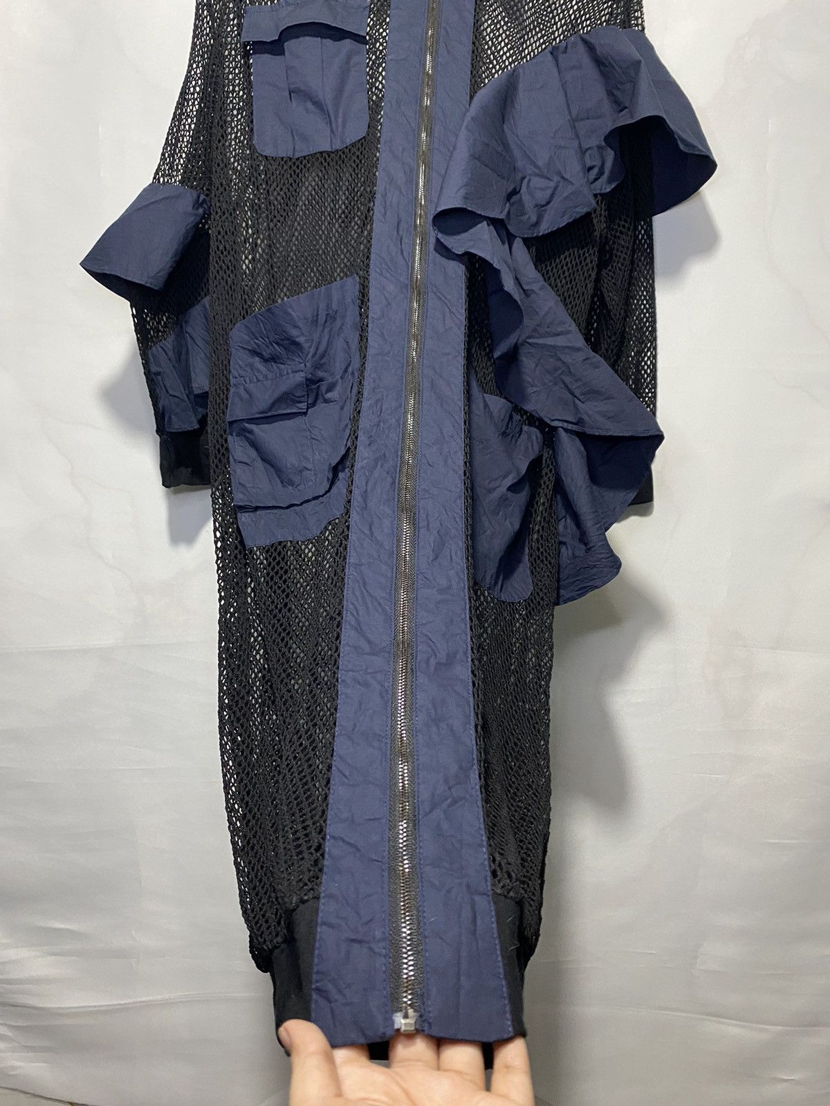 Designer × Japanese Brand × Vintage Vintage C Yard knit mesh transparent Dress women Size L / US 10 / IT 46 - 6 Thumbnail