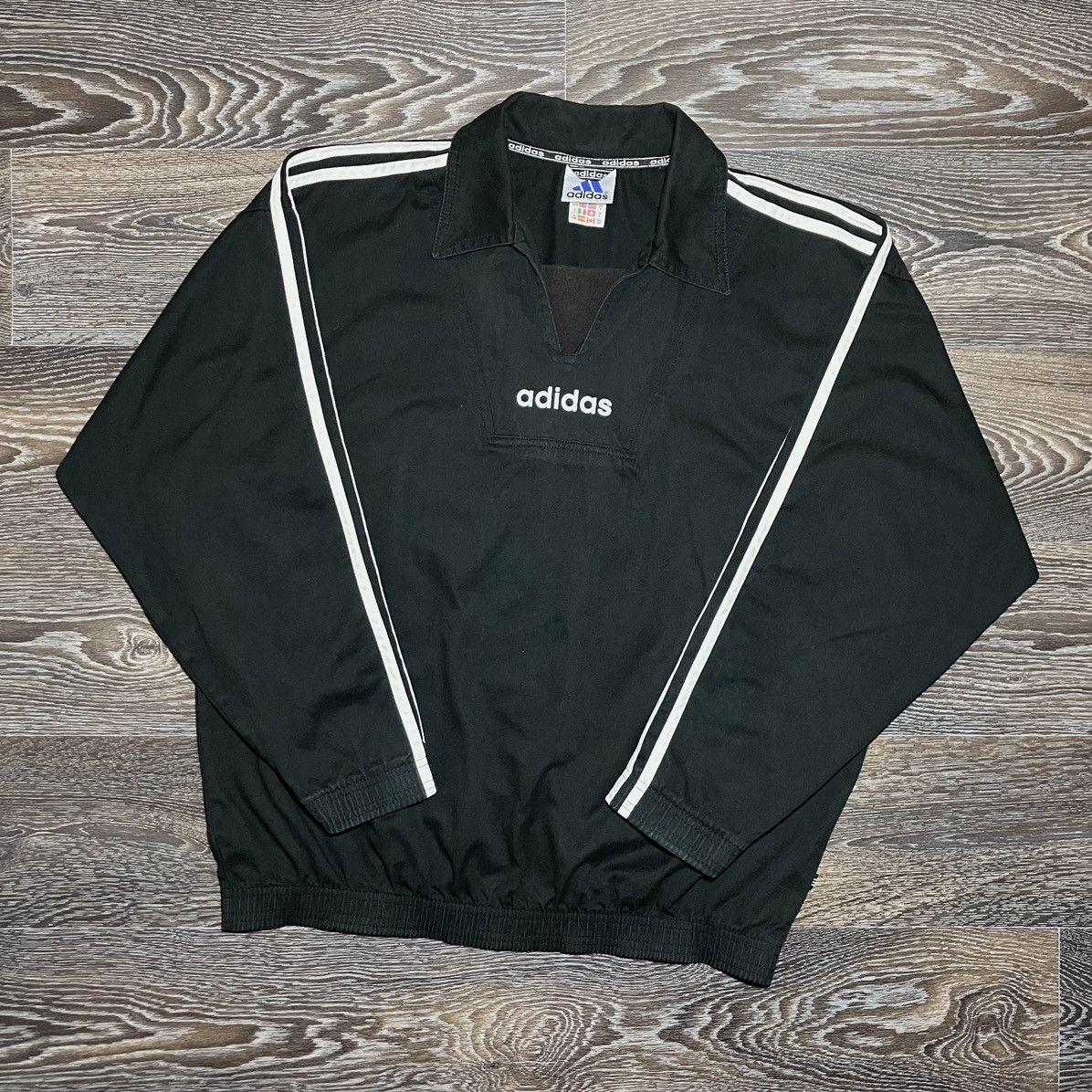 90s Adidas Adidas Drill Pullover Vintage ADIDAS Originals Back