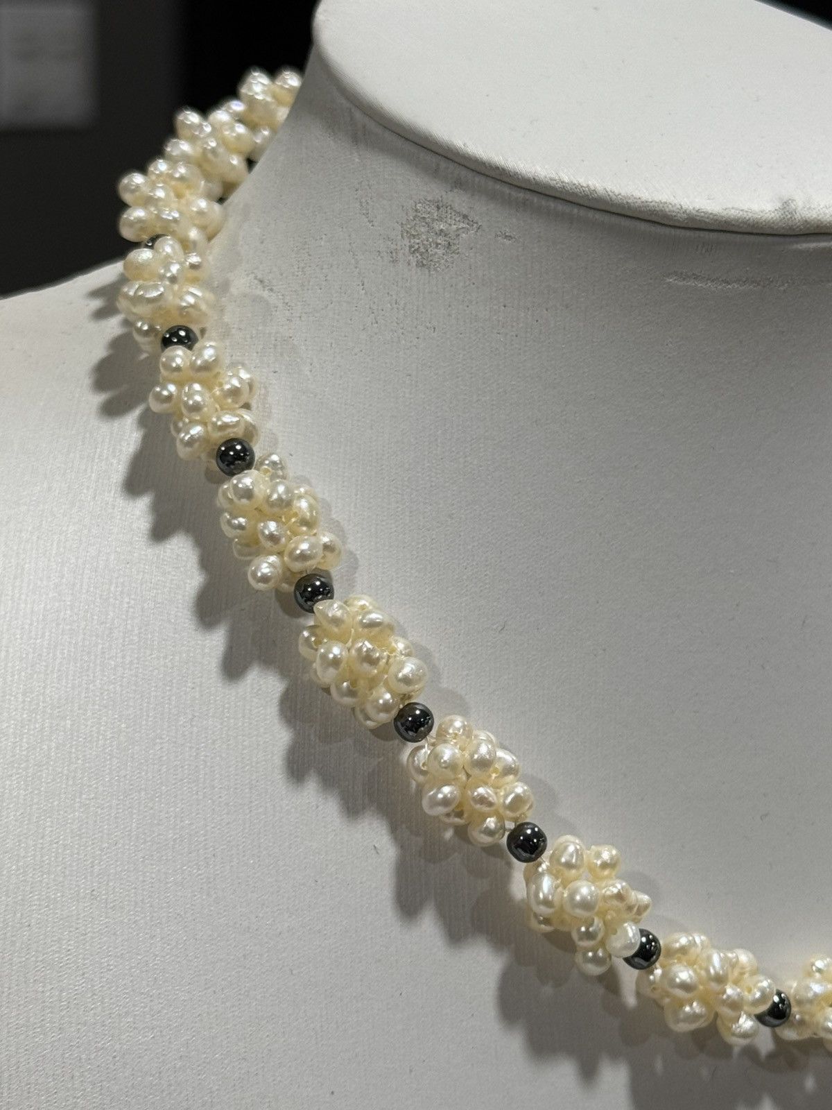 Jewelry Vintage Fresh Water Clustered Pearl Necklace Size ONE SIZE - 3 Thumbnail