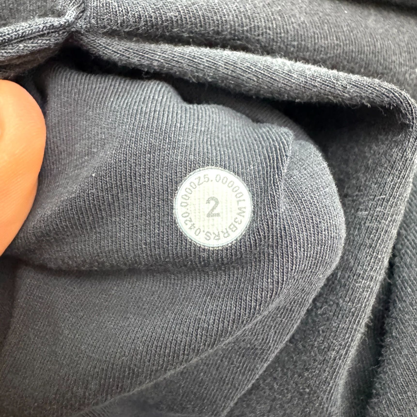 Lululemon Lululemon Scuba Pullover Hoodie Sweatshirt Womens 2 XXS Cotton Fleece Logo Black Raglan Sleeve PUllover Breathable Lightweight Hooded 2 Size XS / US 0-2 / IT 36-38 - 7 Thumbnail