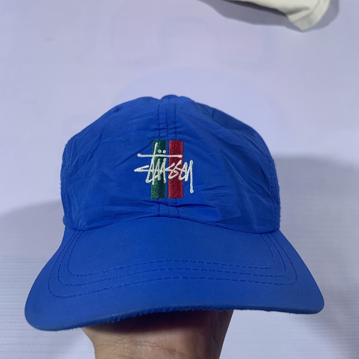 Stussy × Vintage Stussy Bar Logo Low Pro Made In Japan 🇯🇵 Size ONE SIZE - 2 Thumbnail