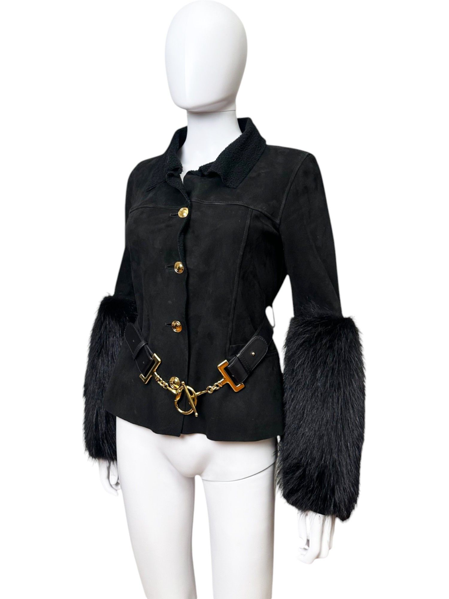 Gucci Gucci by Frida Giannini Pre Fall 2011 Racoon Fur Jacket Size S / US 4 / IT 40 - 3 Thumbnail