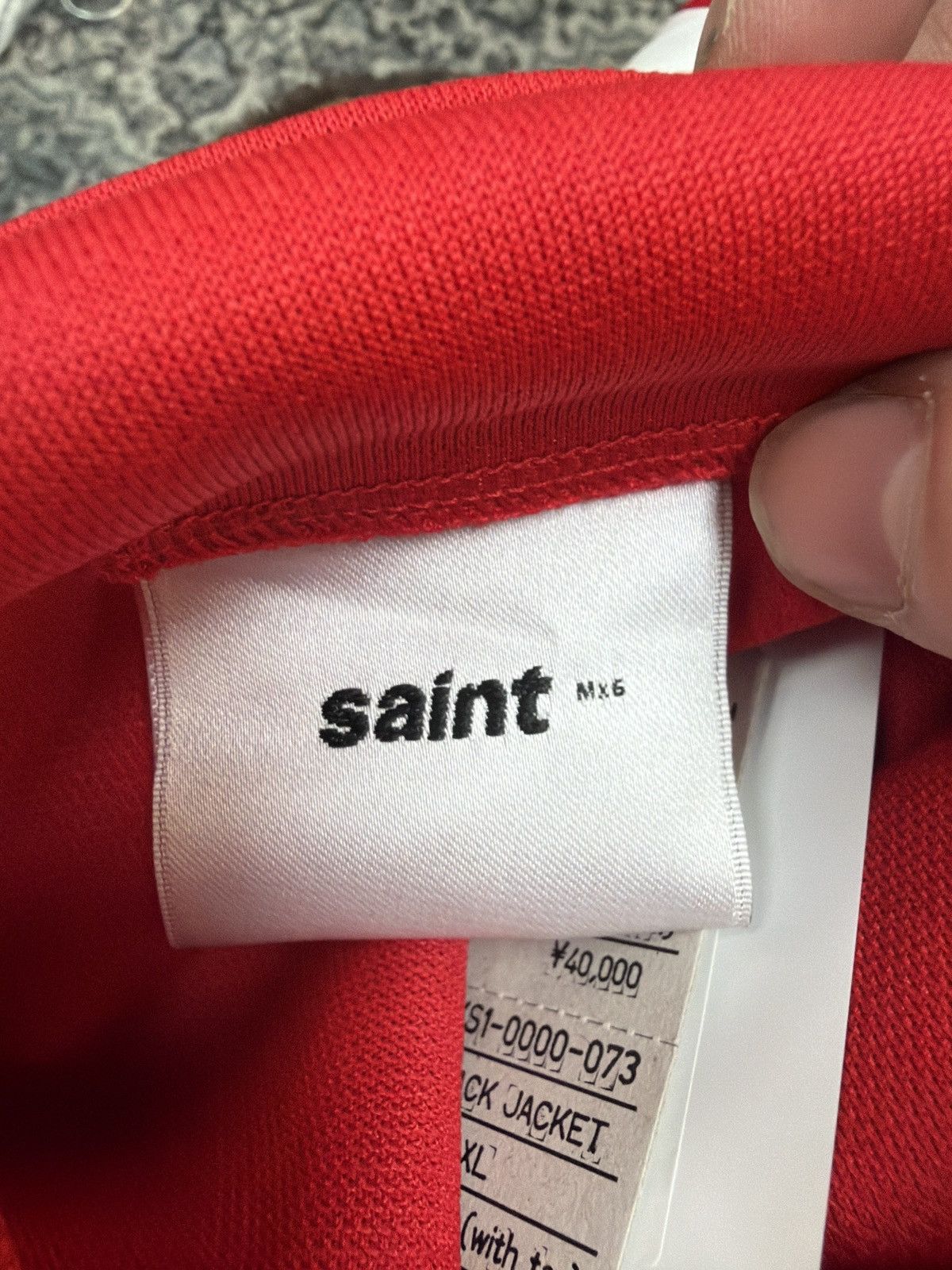 Saint Michael Saint Michael track jacket red Size US XL / EU 56 / 4 - 6 Thumbnail