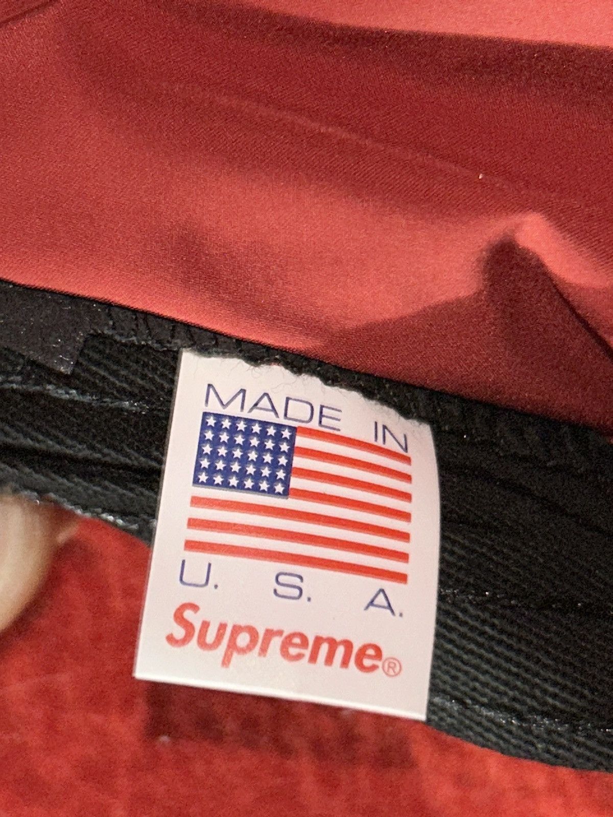 Supreme Supreme Holographic Logo Camp Cap Red SS19 RARE HAT Size ONE SIZE - 8 Thumbnail