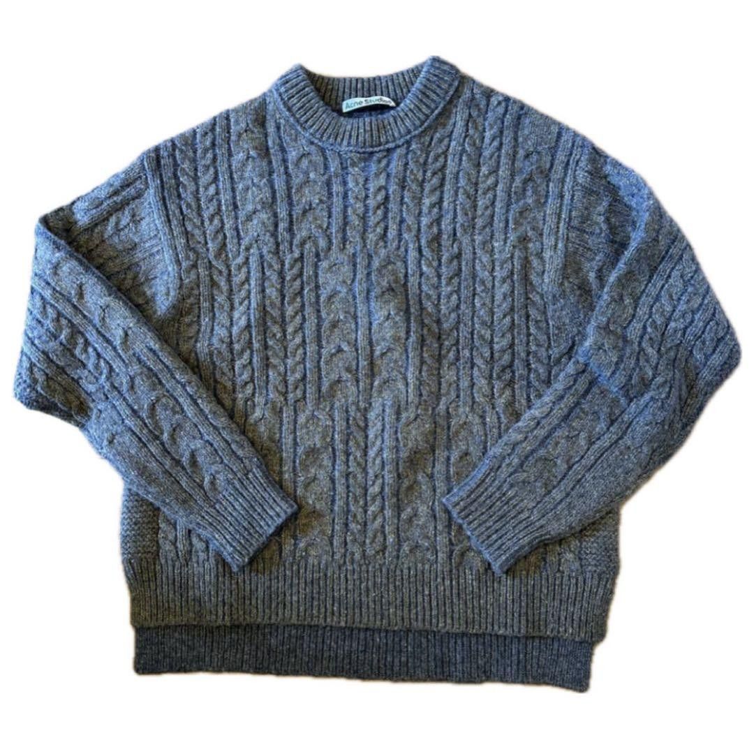 Acne Studios Wool Cable Knit Sweater Size US M / EU 48-50 / 2 - 1 Thumbnail