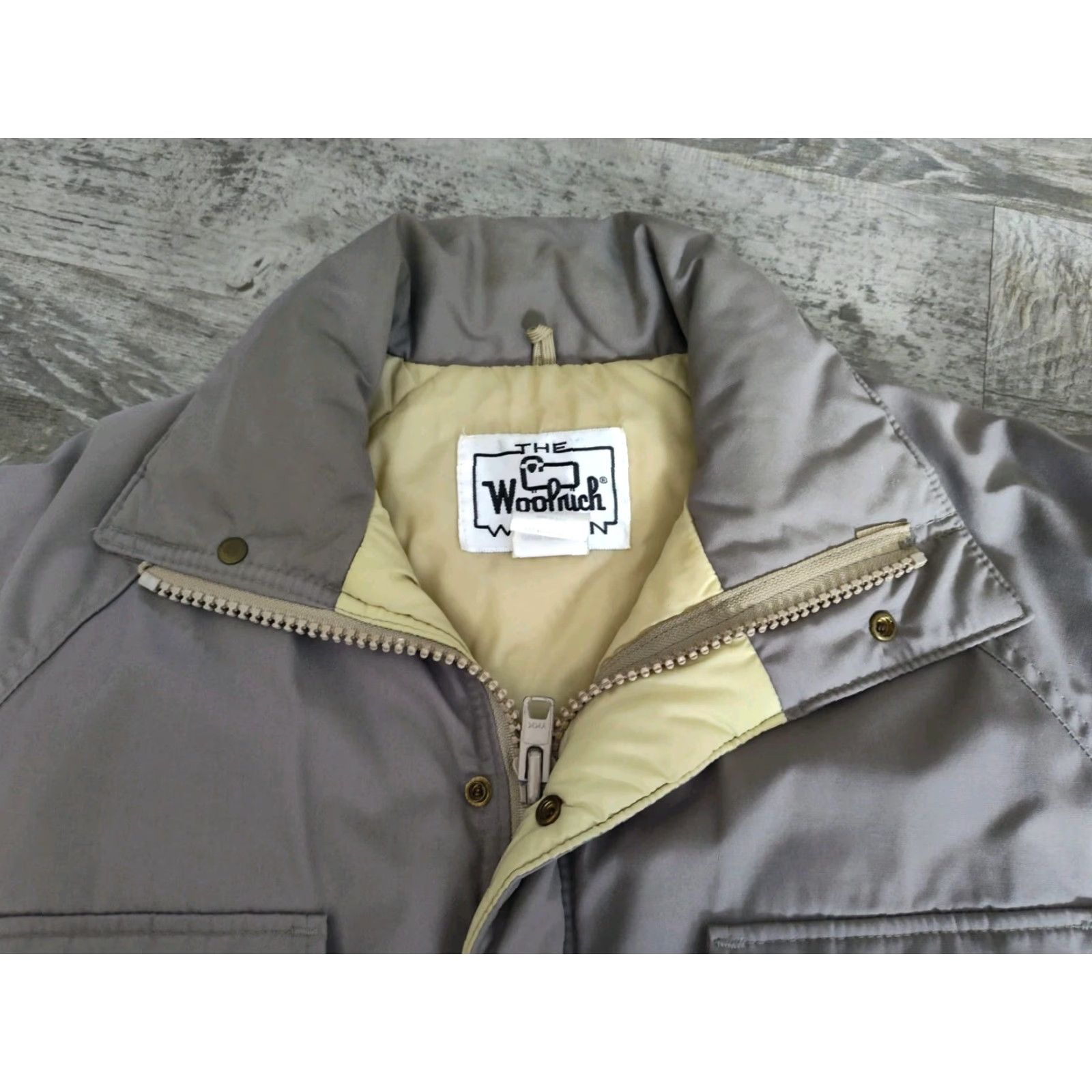 Vintage Vintage Woolrich Jacket Womens Sz Large Lined Parka Coat Made In USA Field Chore Size L / US 10 / IT 46 - 4 Thumbnail