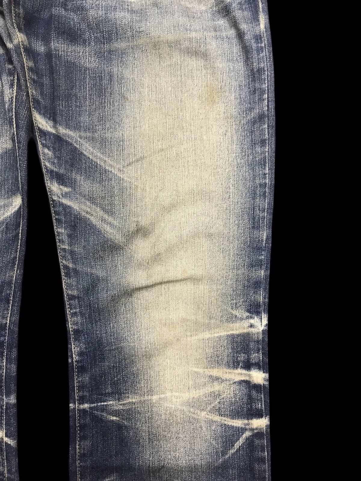 Japanese Brand 💥FLARE💥Tornado Mart Claws Fades ARCHIVAL Dirty Denim F239 Size US 32 / EU 48 - 6 Thumbnail