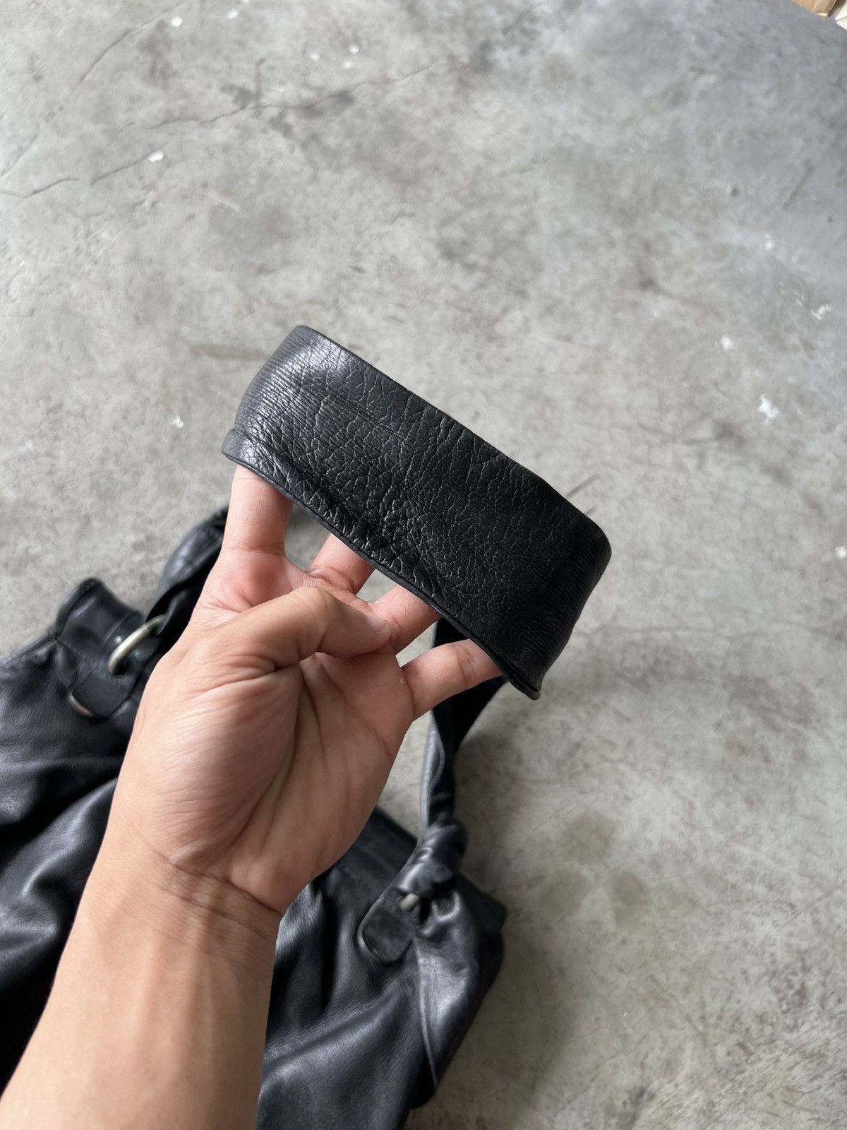 Dries Van Noten Archive Dries Van Noten - Knot Leather Shoulder Bag Size ONE SIZE - 8 Thumbnail