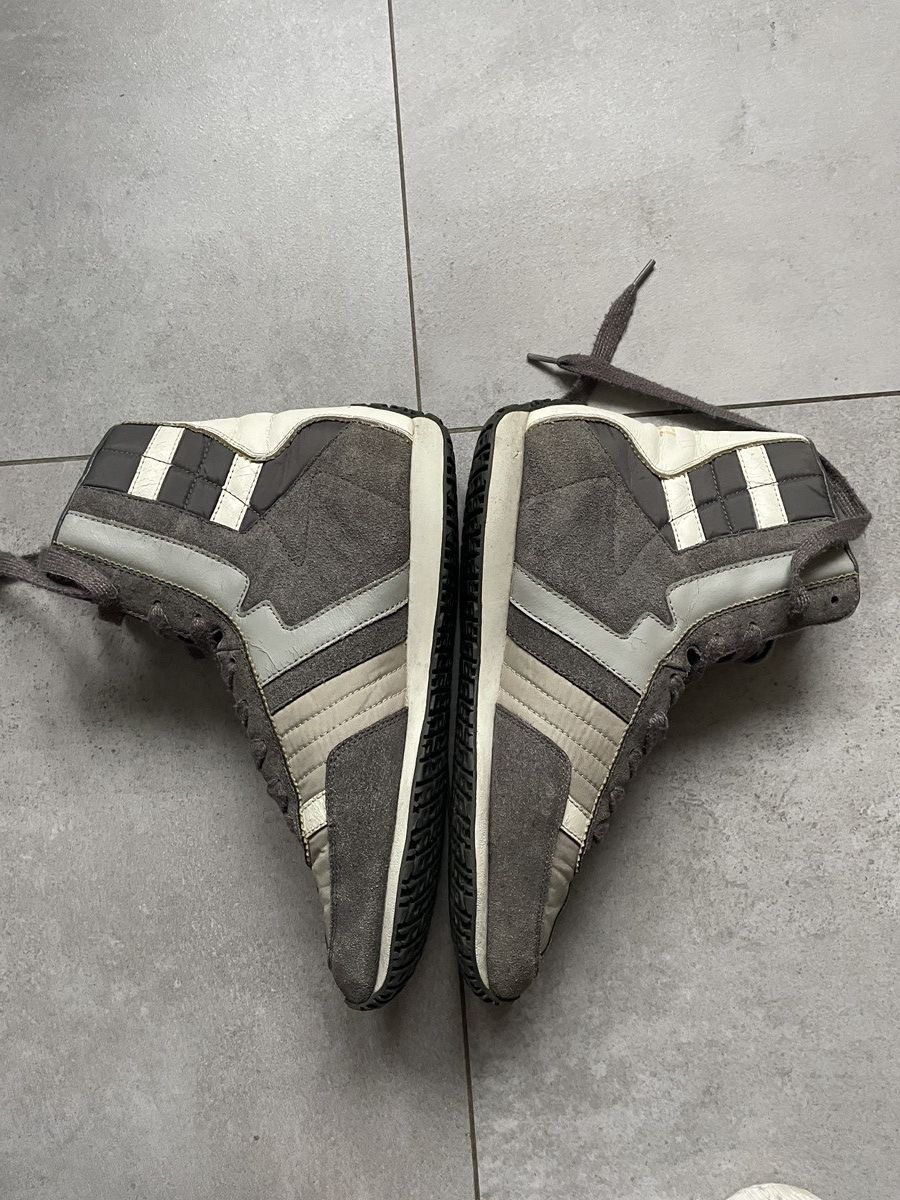 Diesel Y2K DIESEL BOXING LEATHER HIGHTOP SNEAKERS Size US 8 / EU 41 - 4 Thumbnail