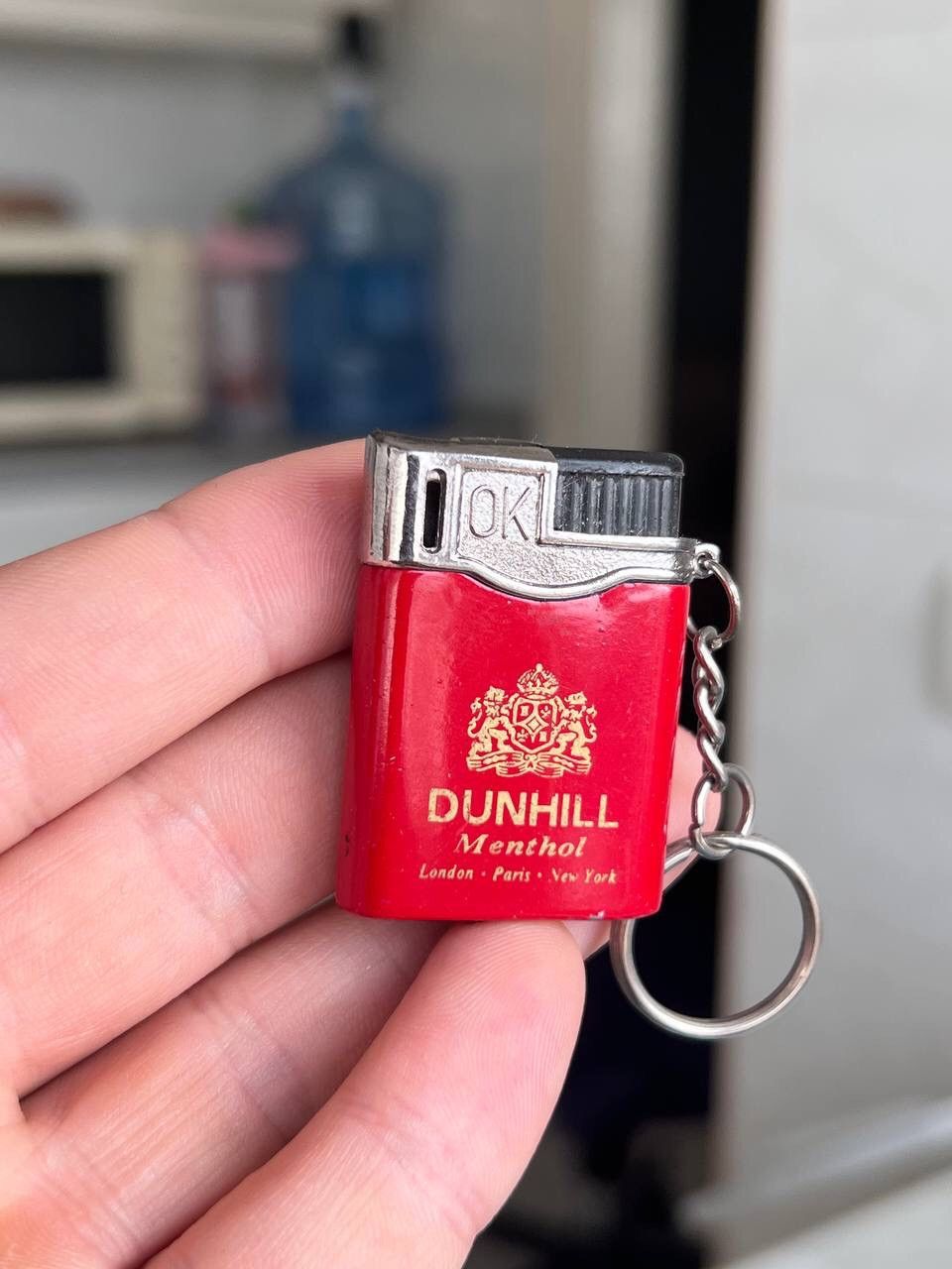 Japanese Brand × Vintage Y2K DUNHILL CIGARETTES 90s GEOMETRIC PUNK ROCK LIGHTER Size ONE SIZE - 2 Thumbnail