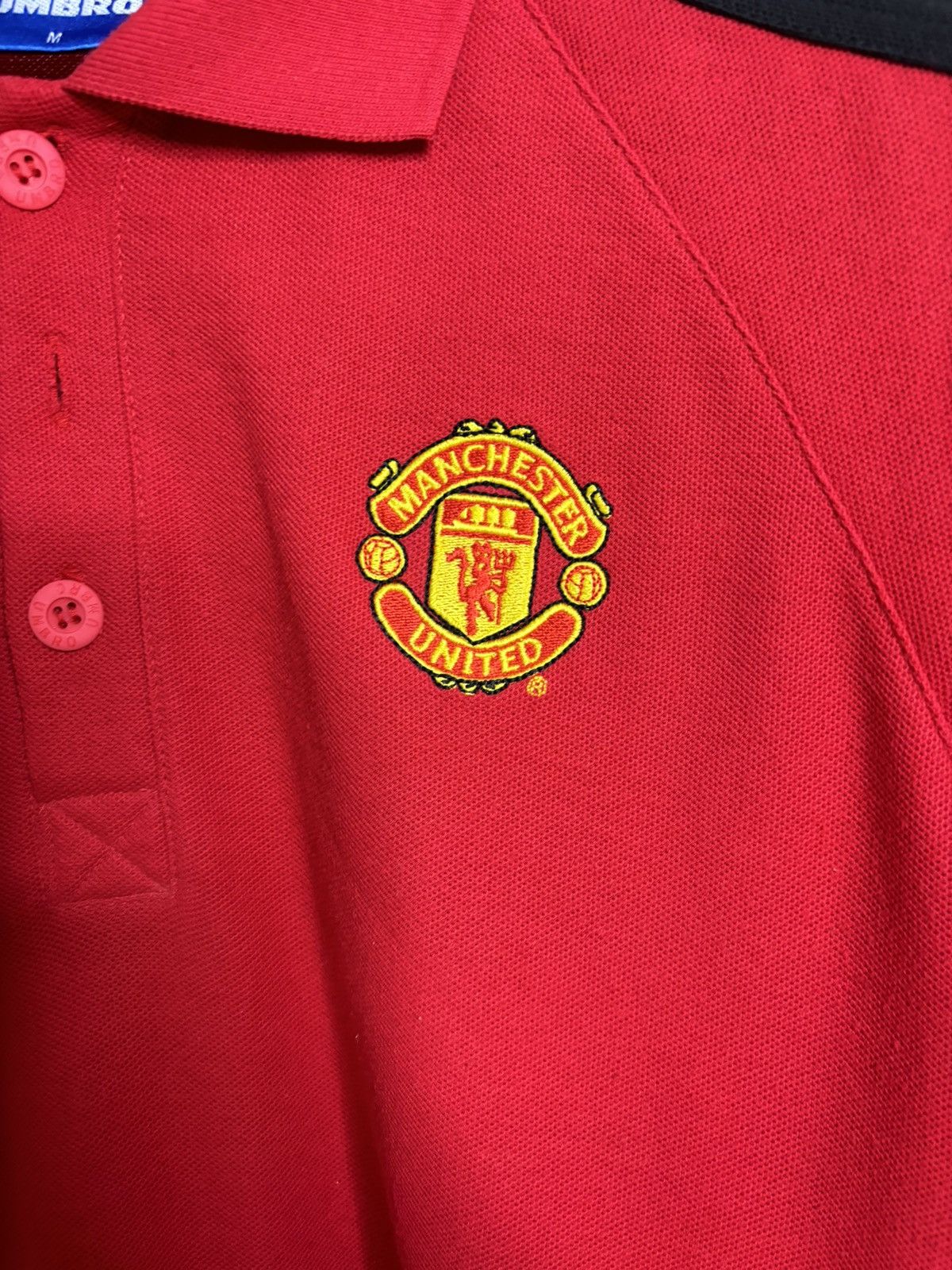 Umbro Vintage Umbro Manchester United soccer jersey rare size M Size US M / EU 48-50 / 2 - 2 Thumbnail