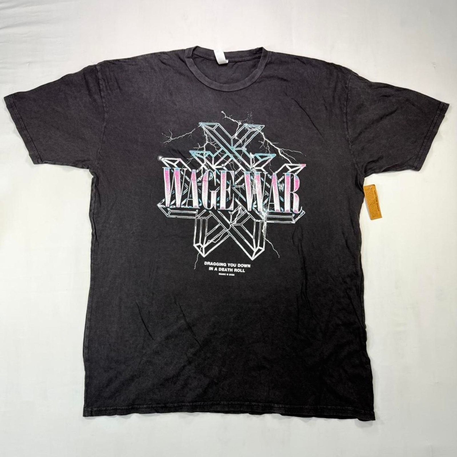 Comfort Colors Wage War “Dragging you down in a deathroll” Heavy Metal Tee Size US XXL / EU 58 / 5 - 1 Thumbnail