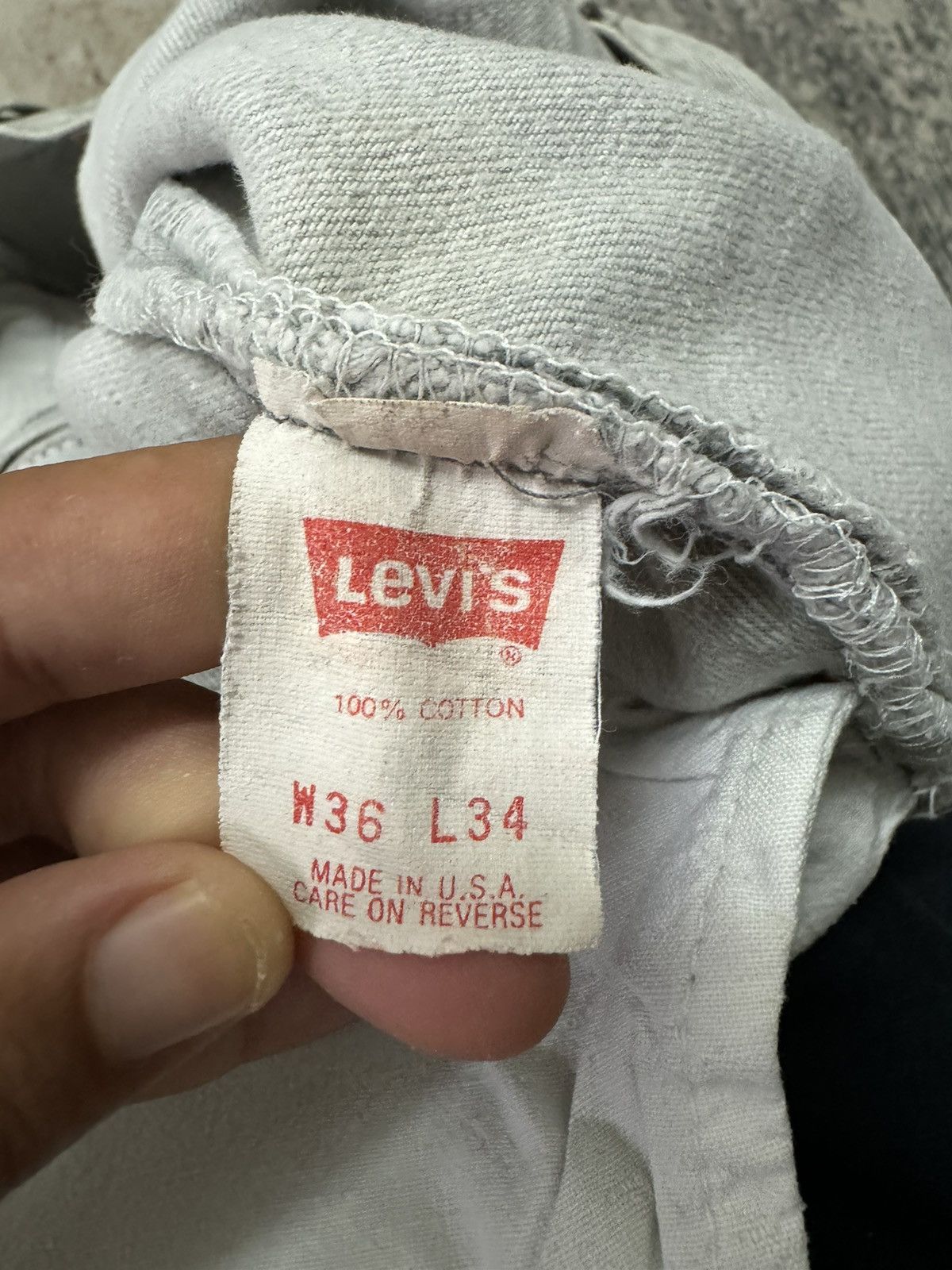 Levi's Vintage Levi’s 501 Distressed Blue Faded W36 Made In Usa Size US 36 / EU 52 - 9 Thumbnail