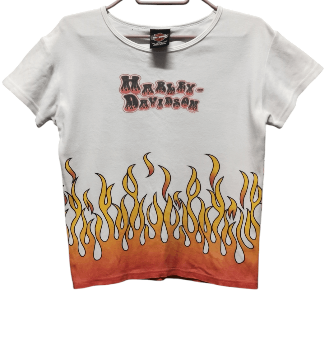Harley Davidson × Vintage Vintage y2k 2001 Harley Davidson Tee Size L / US 10 / IT 46 - 1 Thumbnail
