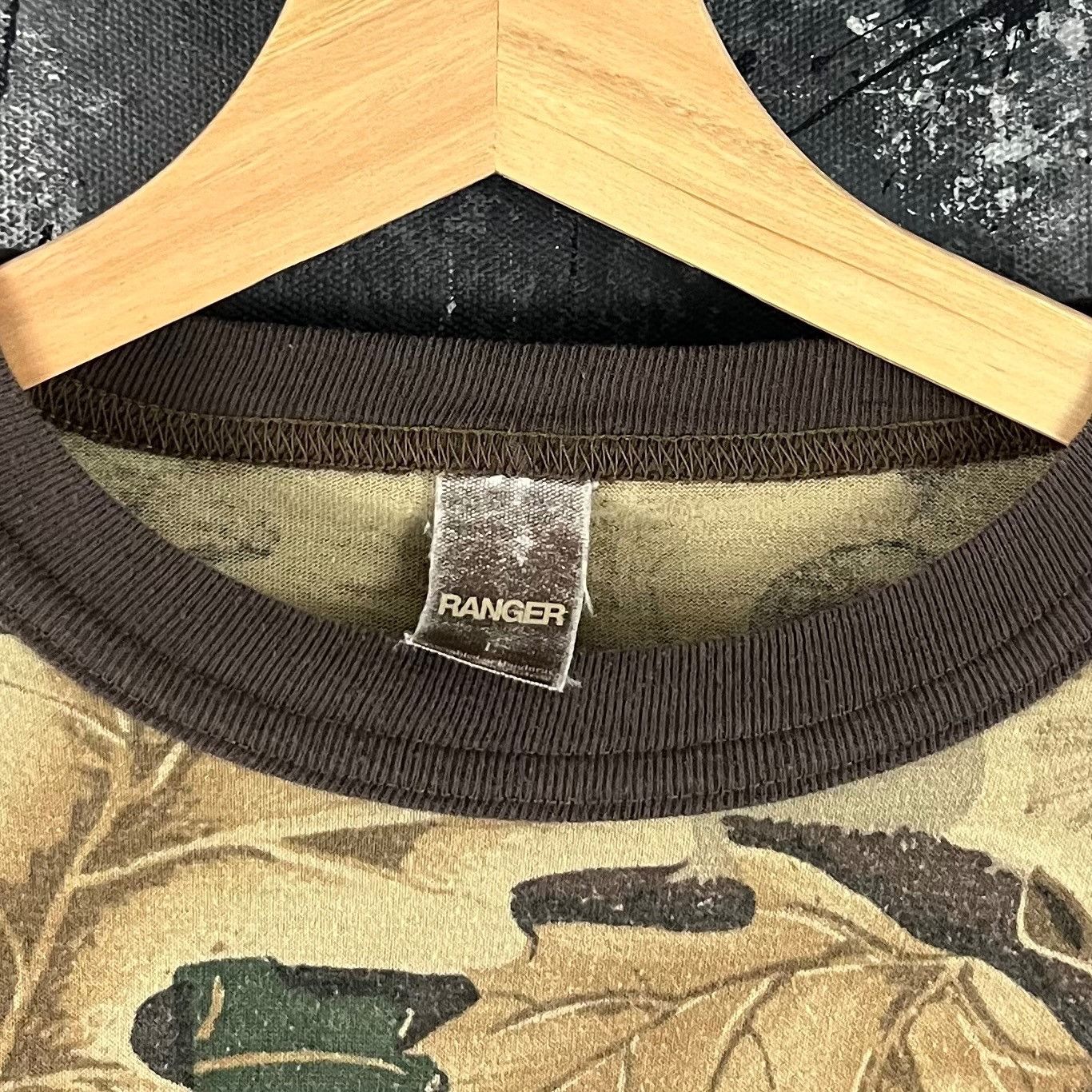 Vintage Vintage 80’s Camo long sleeve shirt Size US L / EU 52-54 / 3 - 3 Thumbnail