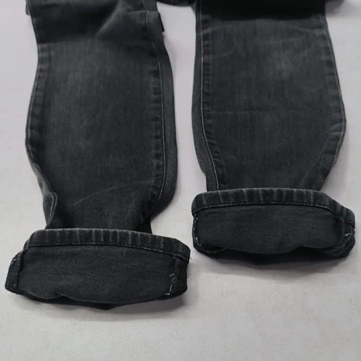 Saint Laurent Paris Saint Laurent Black Straight-Leg Denim Pants-2507 Size US 29 - 6 Thumbnail