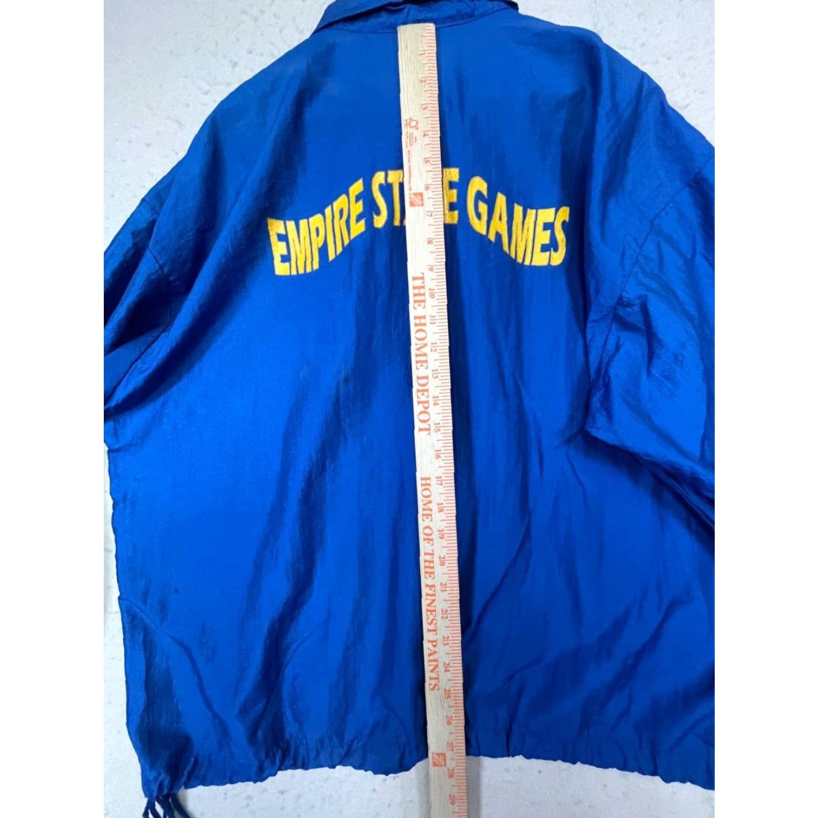 Vintage VINTAGE Sportsmaster Jacket XL Mens Blue Nylon Windbreaker Retro Coach Made in USA Size US XL / EU 56 / 4 - 3 Thumbnail
