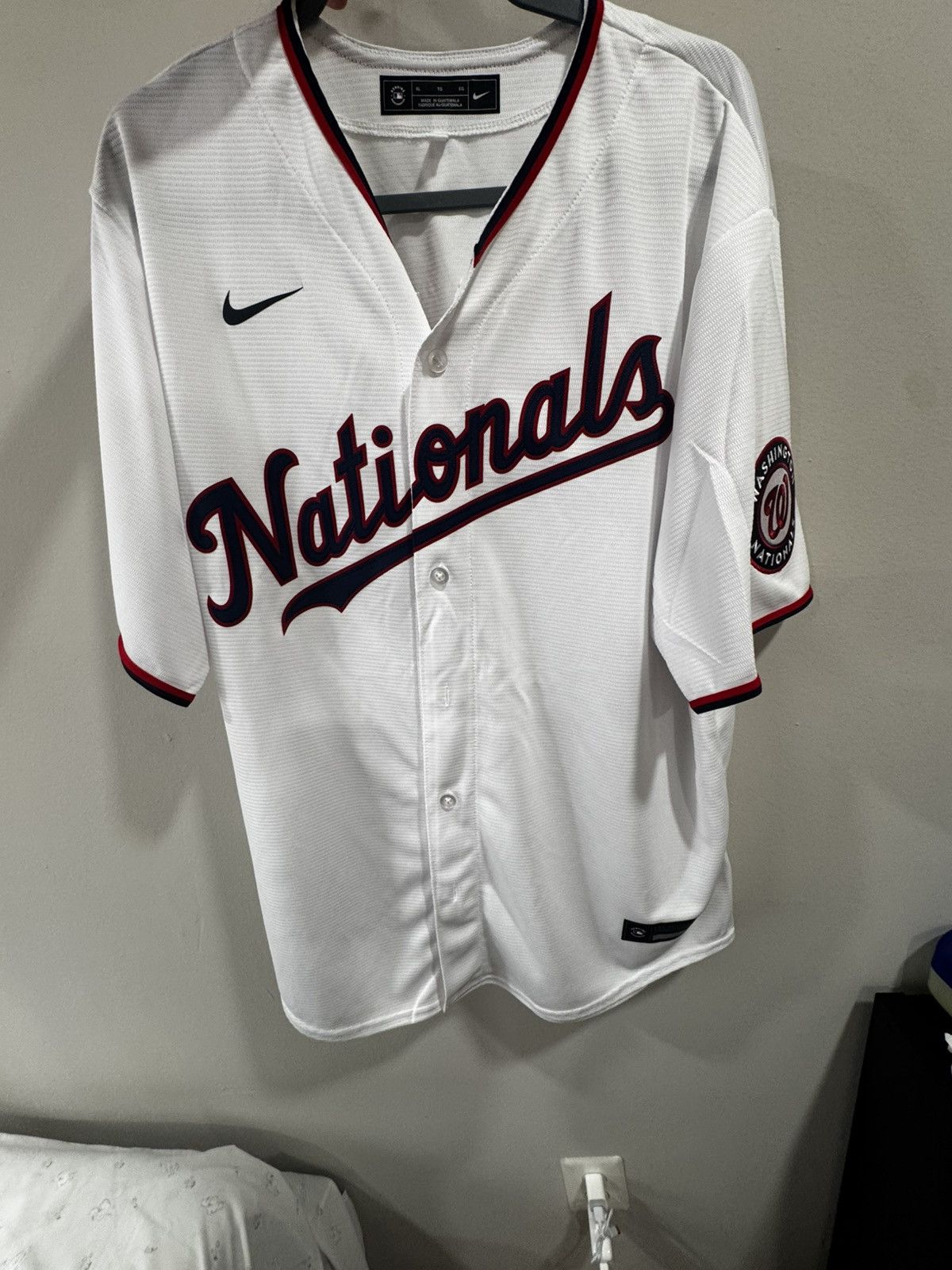 Nike NIKE NATIONALS MLB JERSEY Size US XL / EU 56 / 4 - 1 Thumbnail