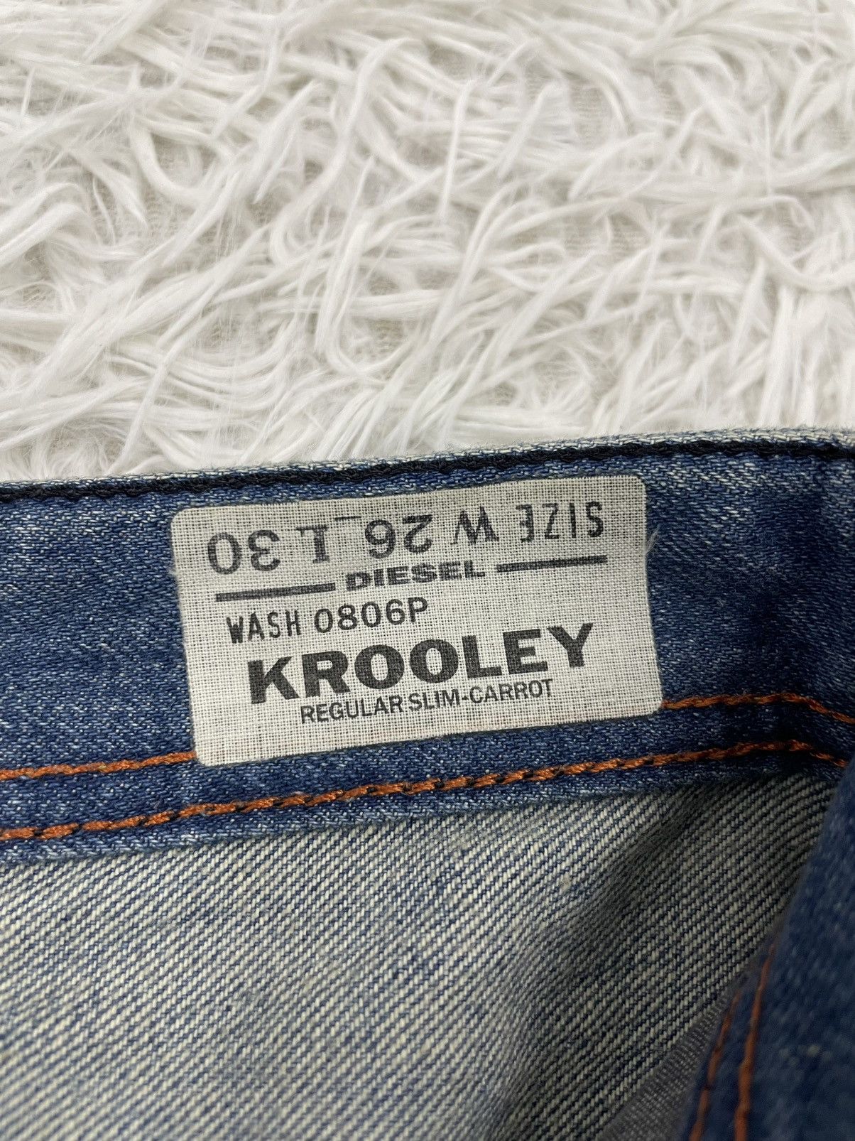 Diesel Diesel Industry Krooley Regular Slim Carrot Jeans Pant Size US 31 - 19 Thumbnail