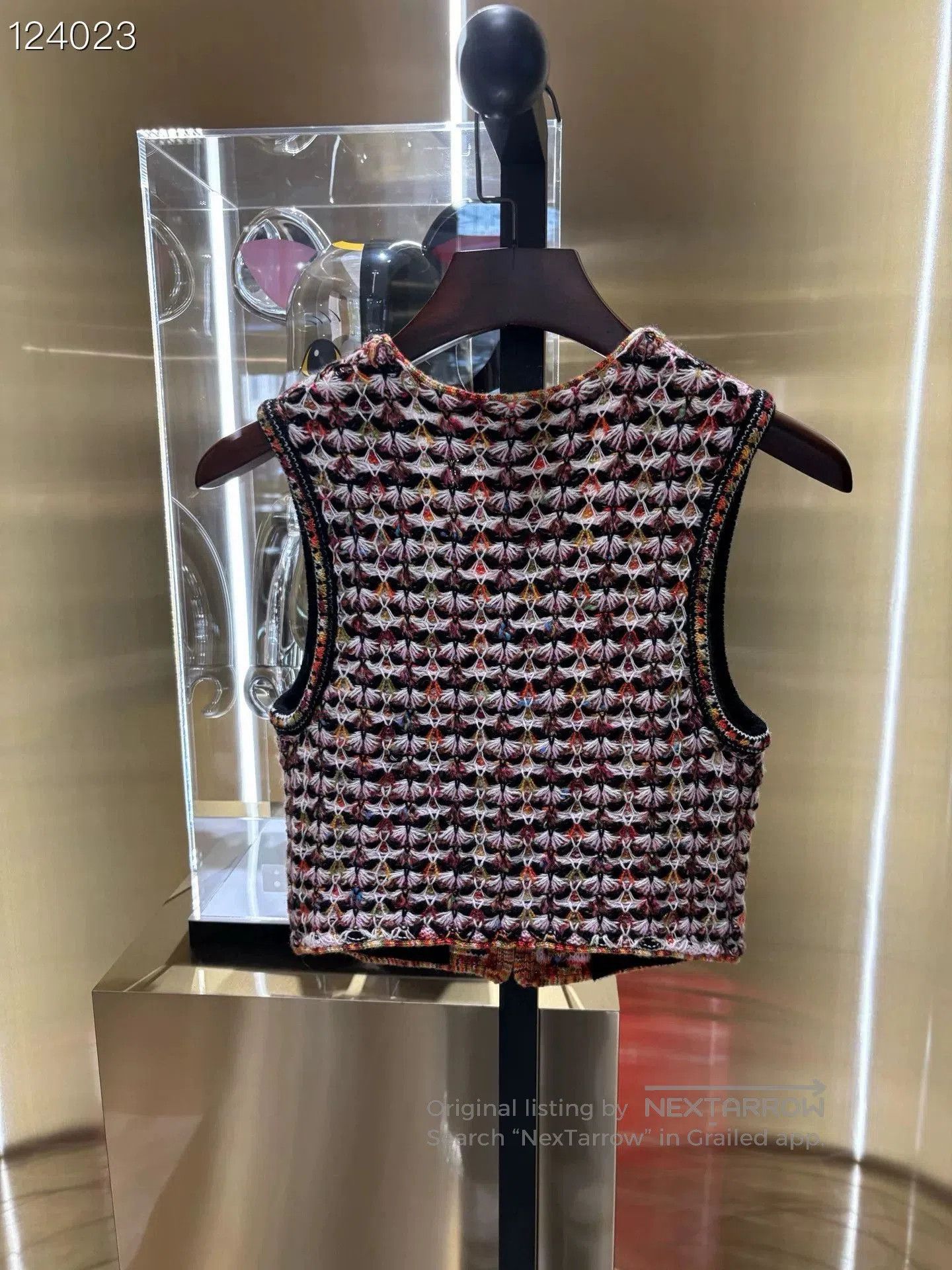 Chanel Chanel 23A Dakar Knit Vest. Size XXS / US 00 / IT 34 - 2 Thumbnail