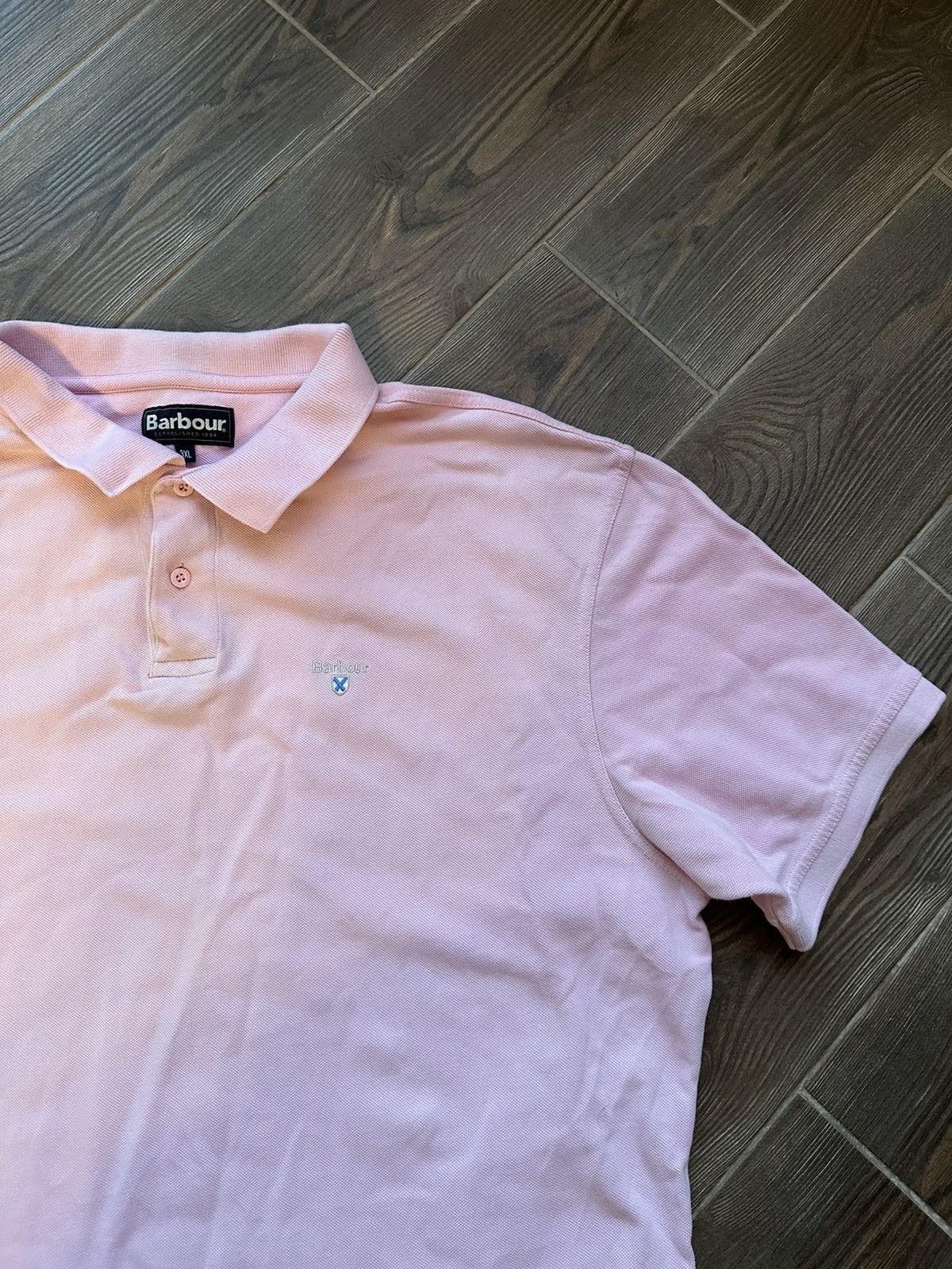 Barbour × Polo Ralph Lauren × Vintage Barbour T-shirt Polo Size US XXL / EU 58 / 5 - 8 Thumbnail